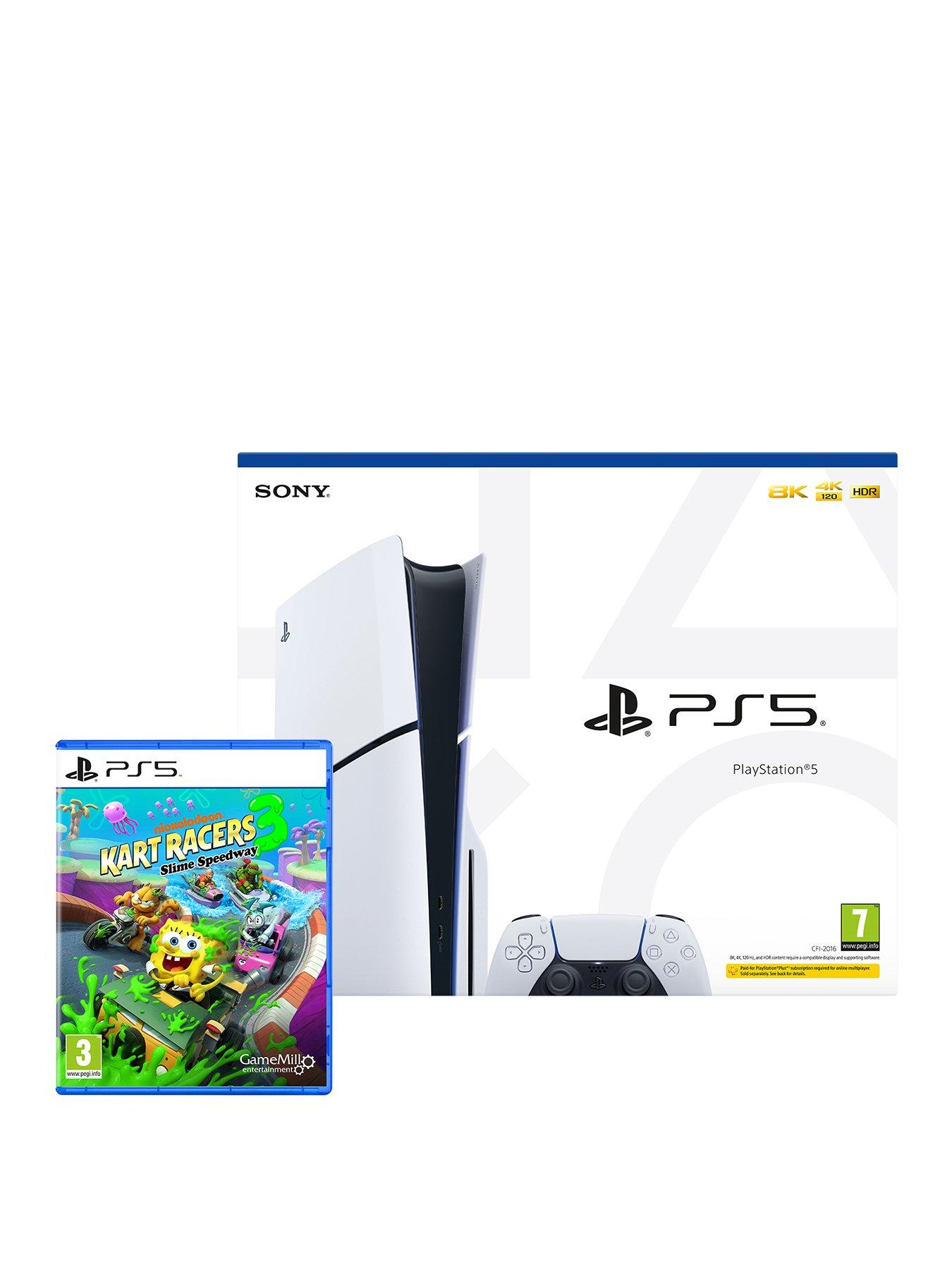 playstation-5-disc-consolenbspmodel-group--nbspslim-amp-freenbspnickelodeon-kart-racers-3-slime-speedway