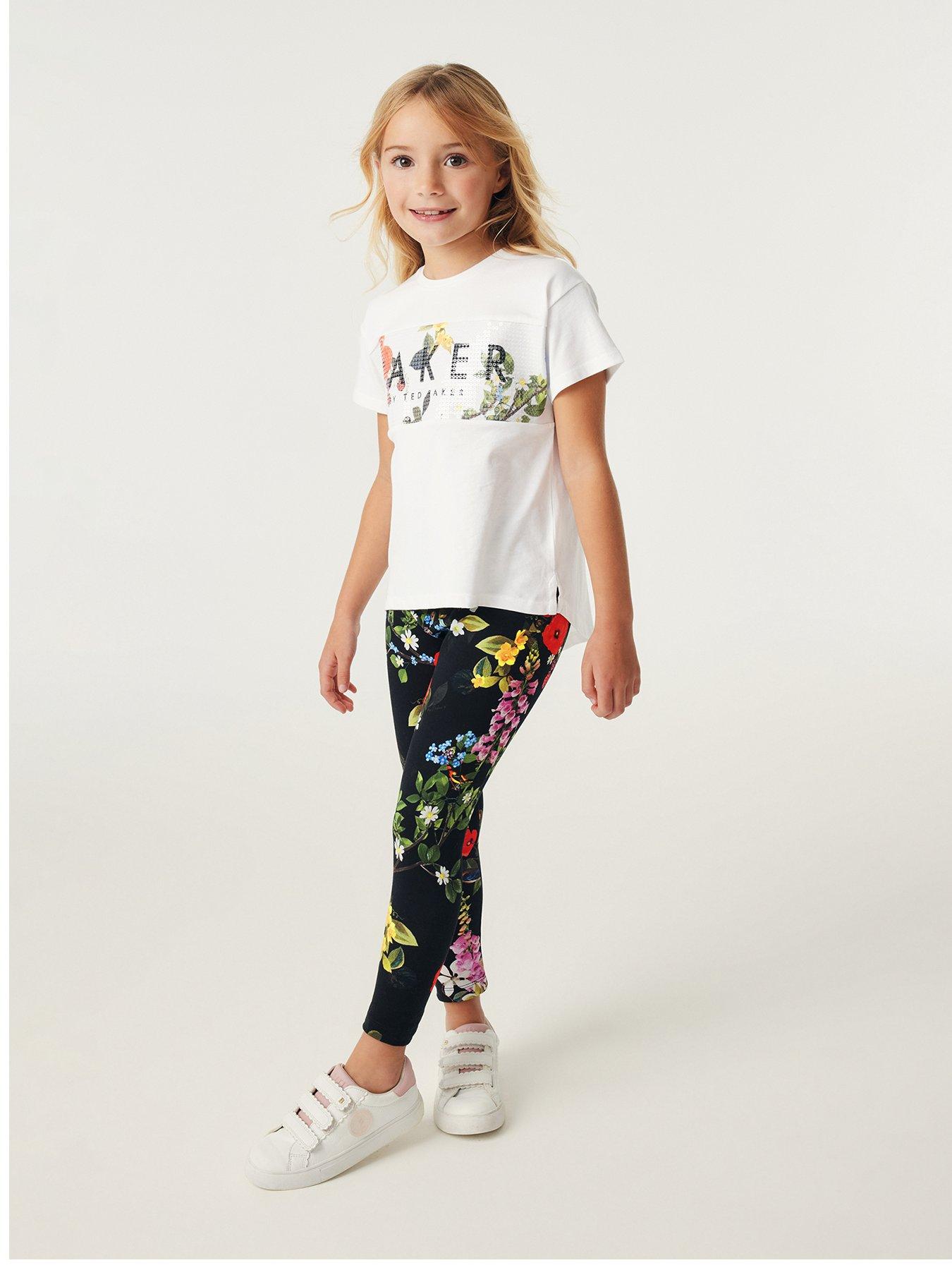 Ted Baker Baker By Ted Baker Girls Legging Set Black
