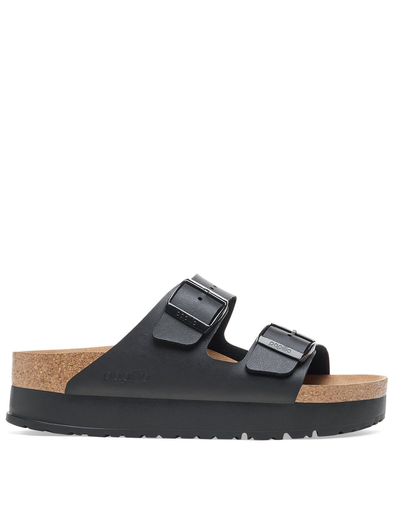 Birkenstock Papillio Arizona Platform Flex BFBC Mocca VEG Brown littlewoods
