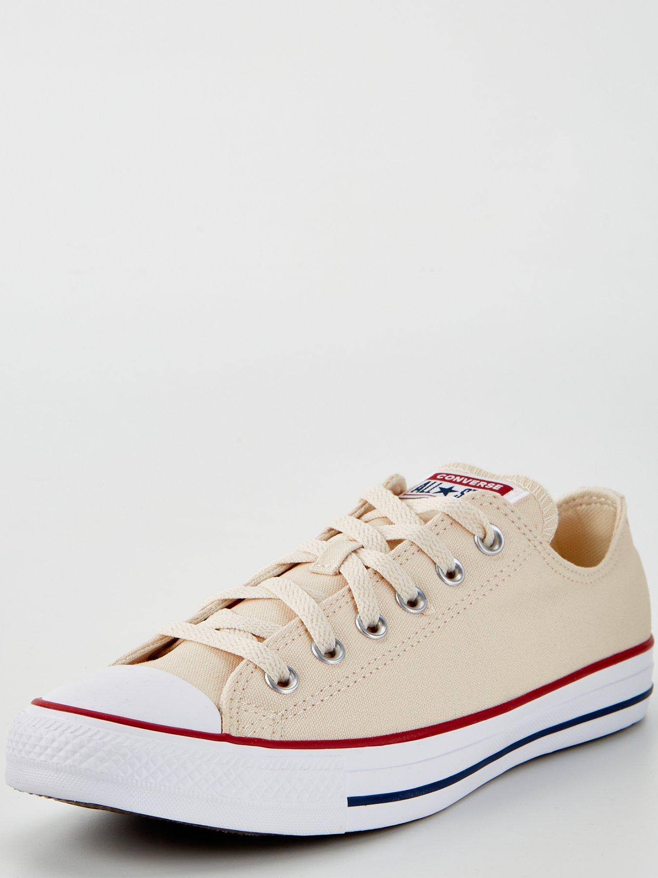 Image 2 of 6 of Converse Mens Ox Trainers - Off White
