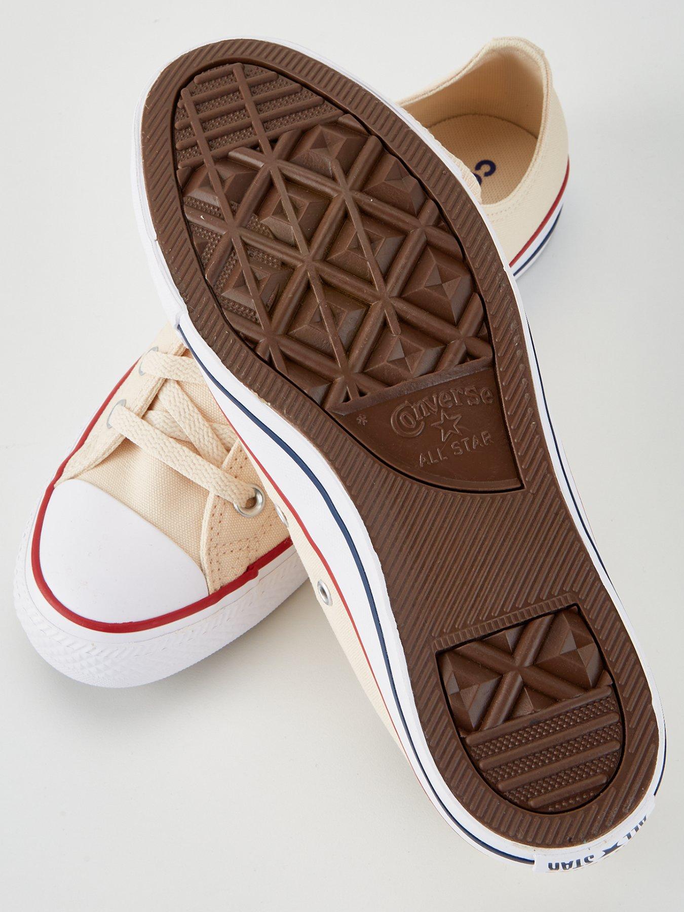 Image 5 of 6 of Converse Mens Ox Trainers - Off White