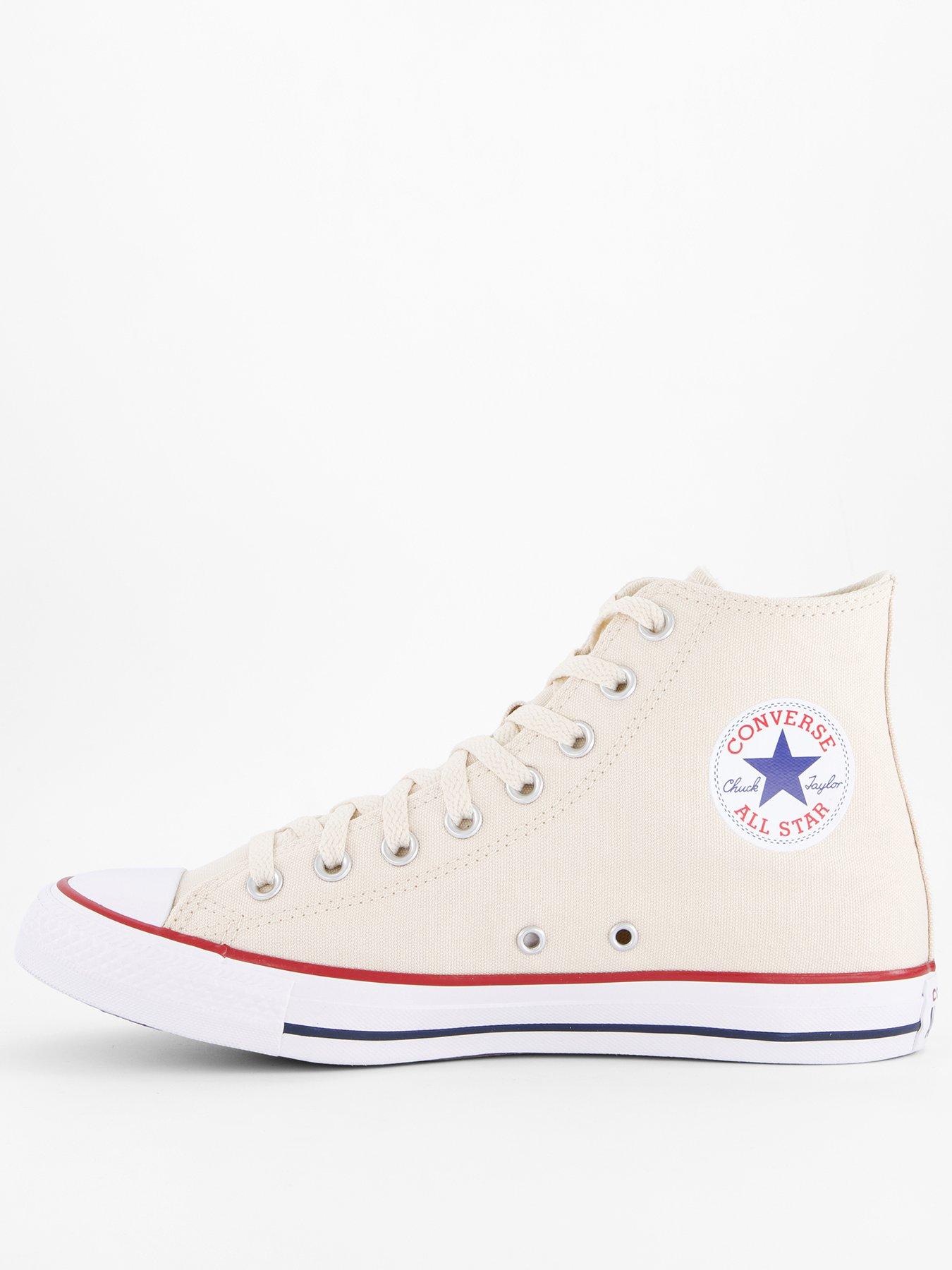  image of converse-mens-hi-top-trainers-off-white