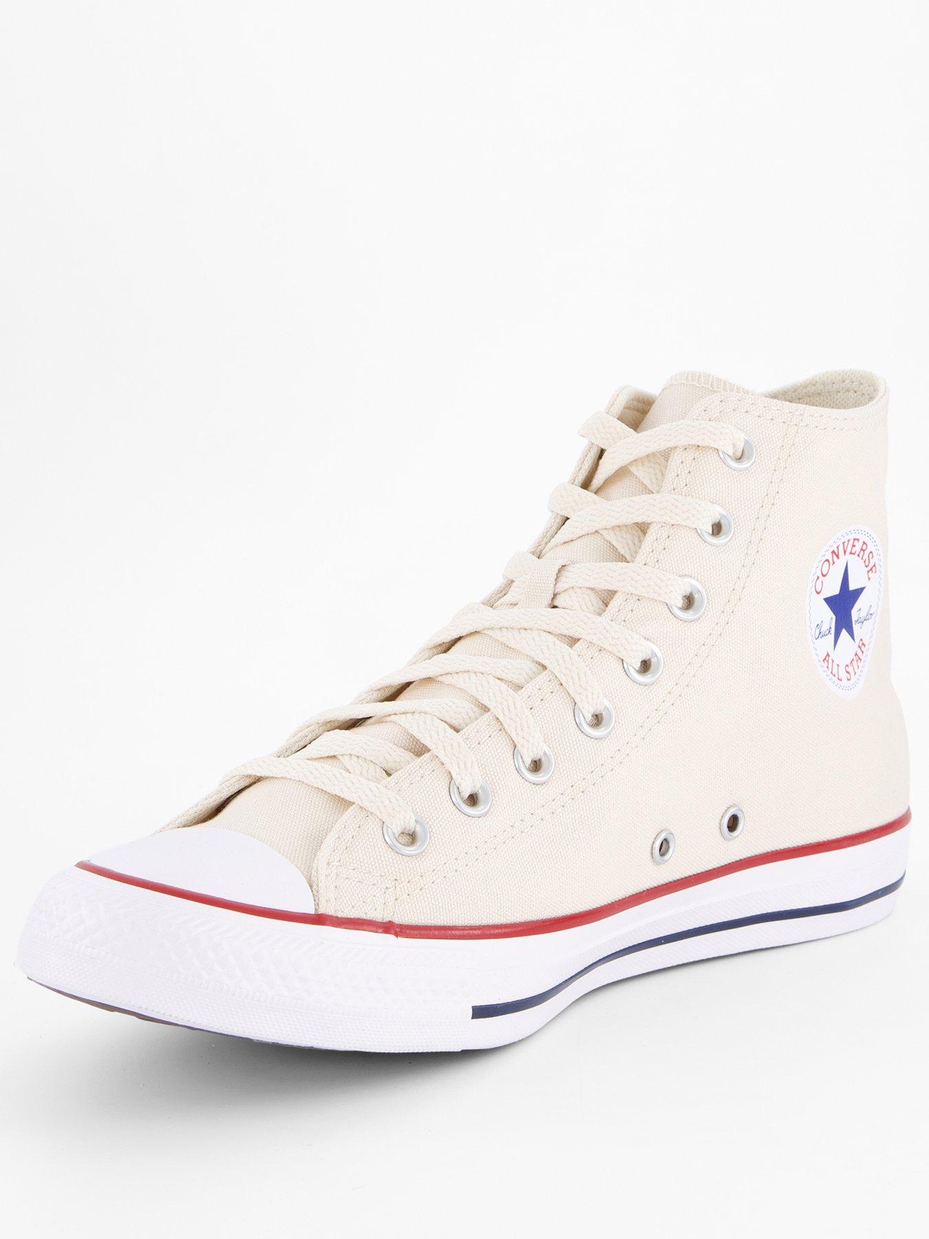  image of converse-mens-hi-top-trainers-off-white