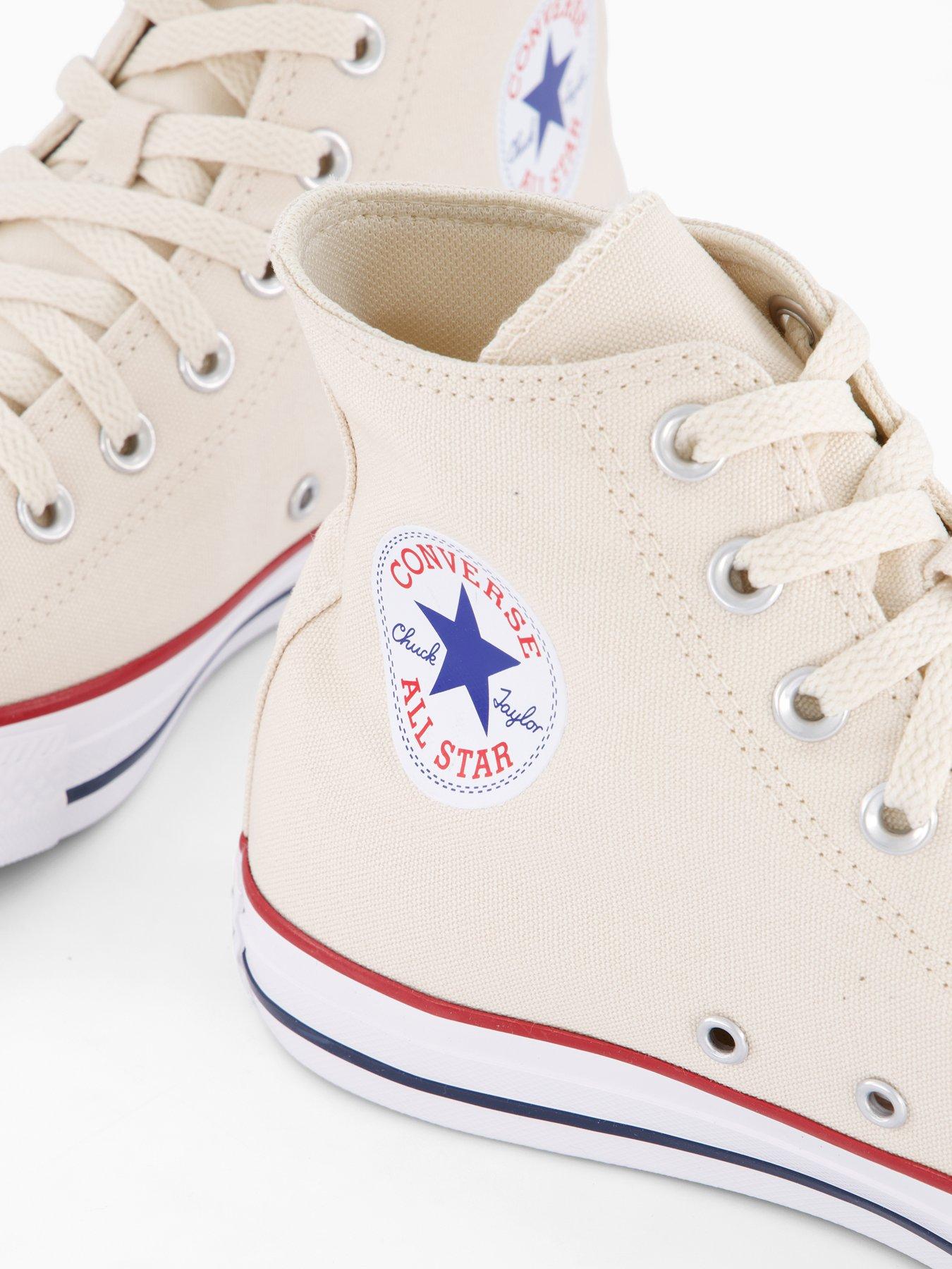  image of converse-mens-hi-top-trainers-off-white