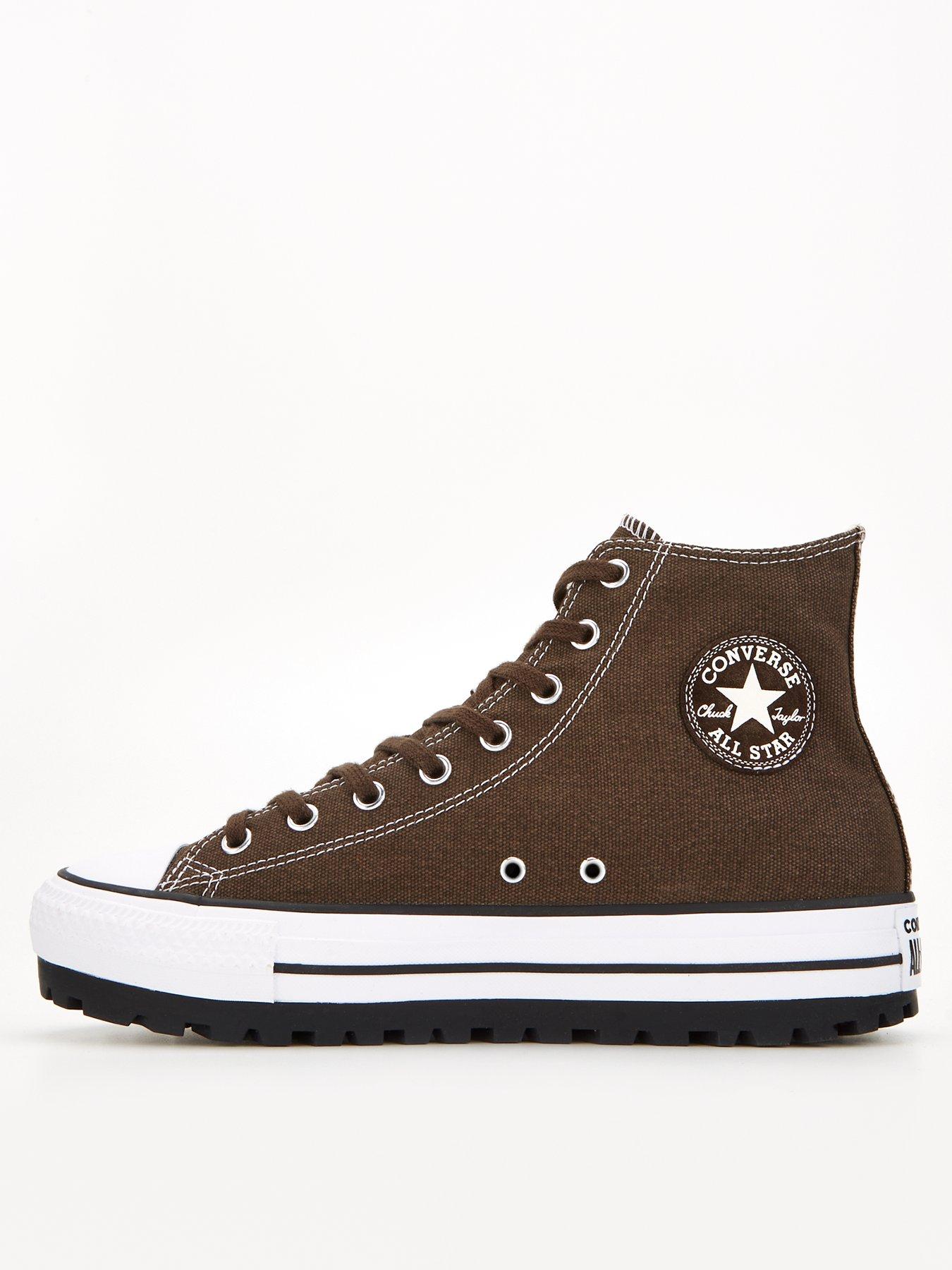 Mens converse suede top trainers