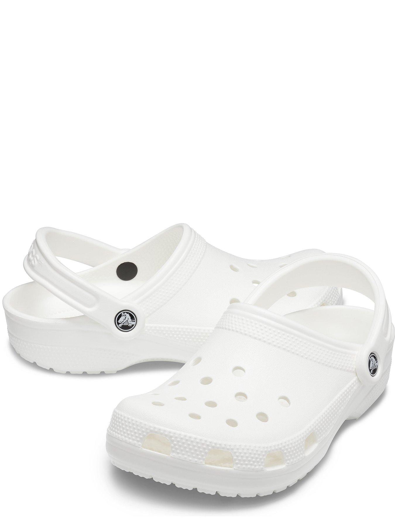  image of crocs-mens-classic-clog-sandal-white