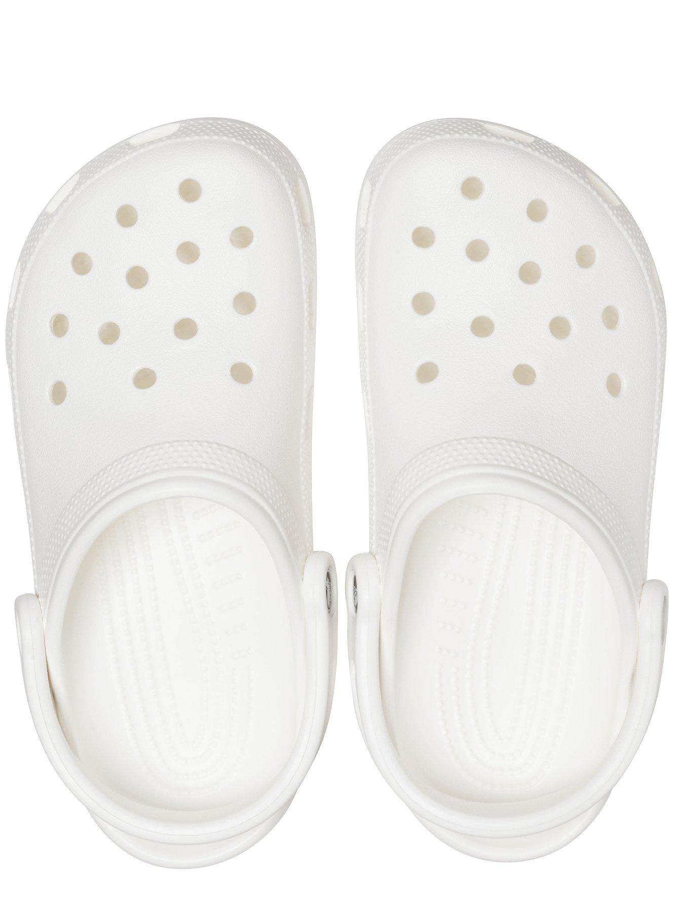  image of crocs-mens-classic-clog-sandal-white