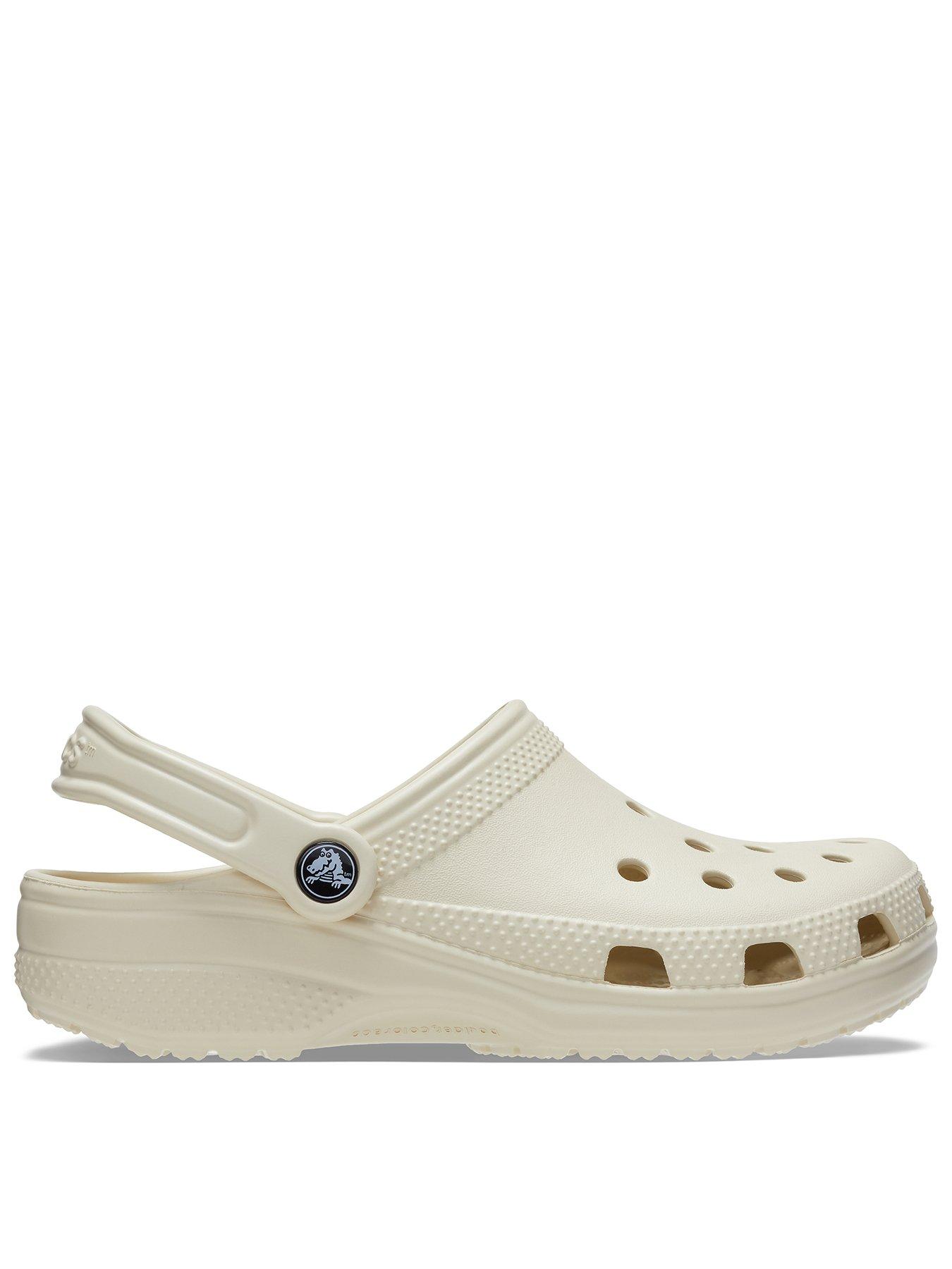 Crocs Men's Classic Clog Sandal - Bone