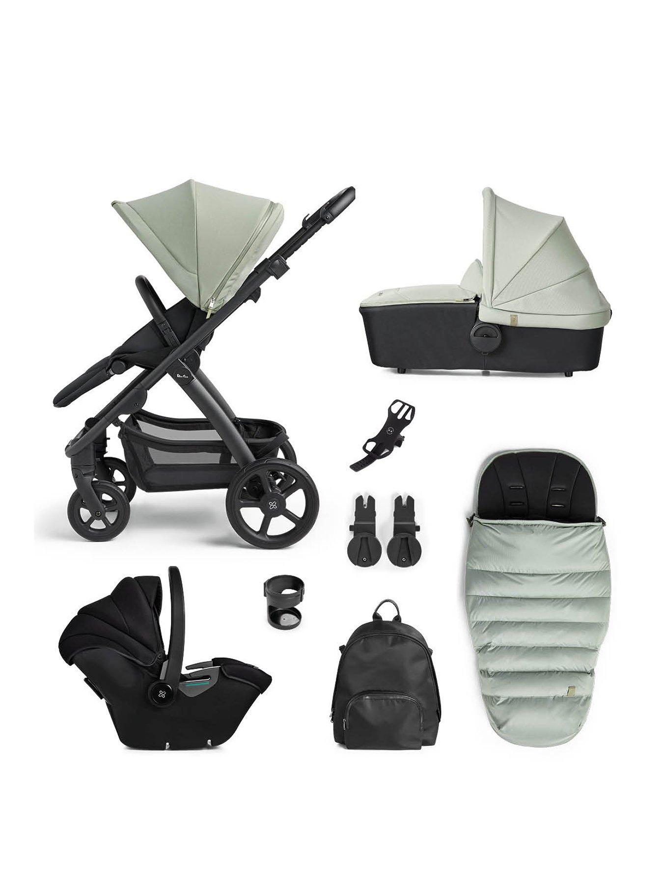 undefined Tide Pram and Pushchair with Accessory Pack and Dream Car Seat
