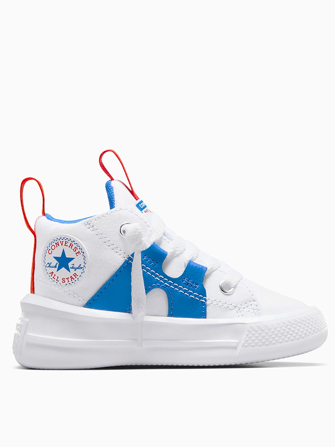 Converse Infant Star Player 76 Ox Trainers Navy white littlewoods