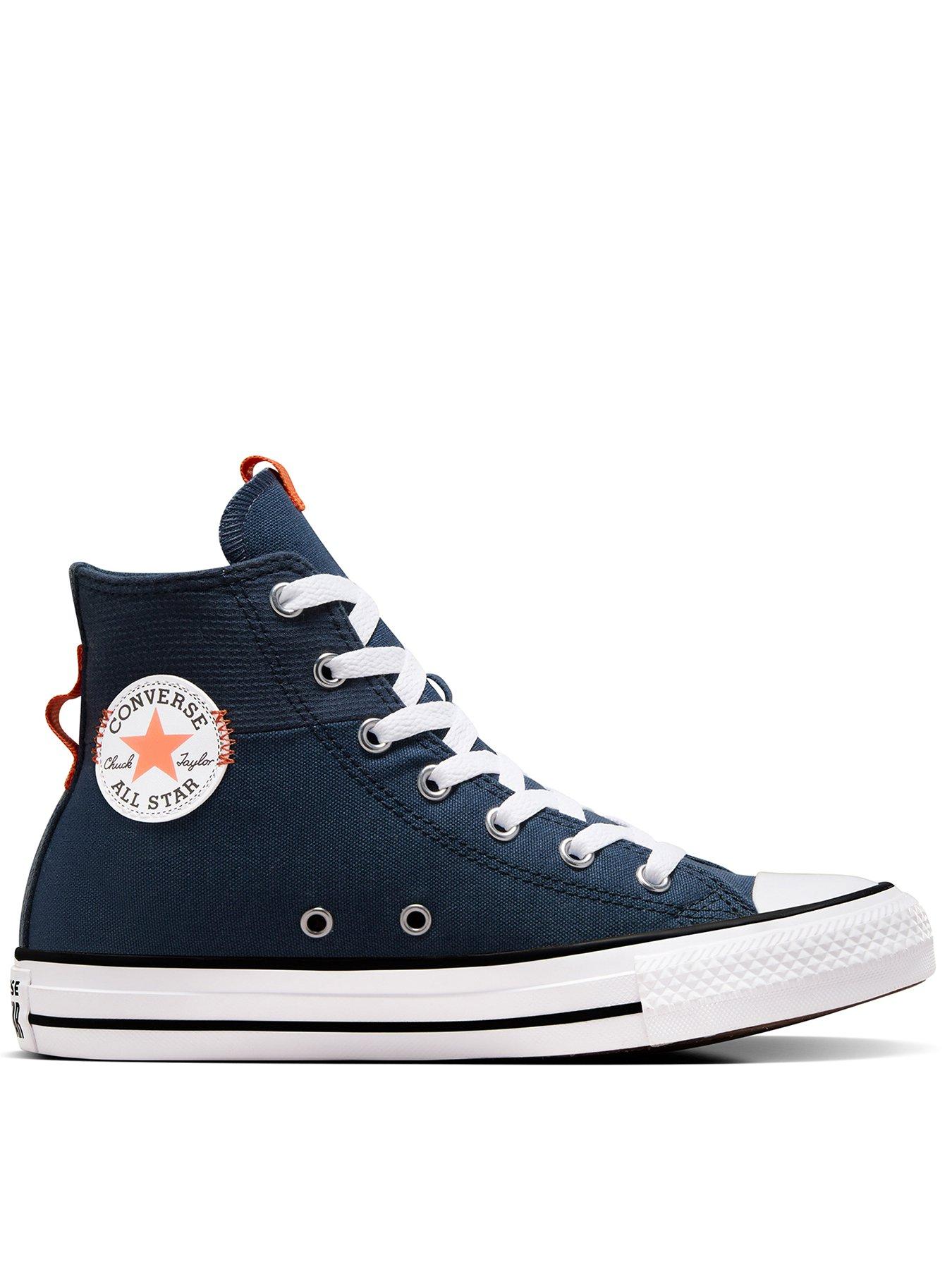 Boys navy high tops hotsell