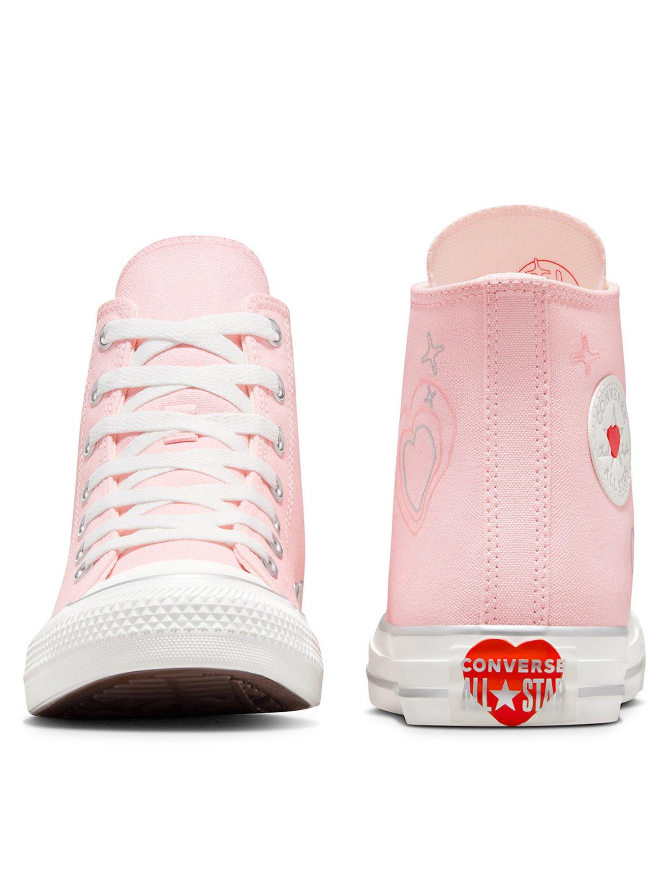 Light pink toddler converse hotsell