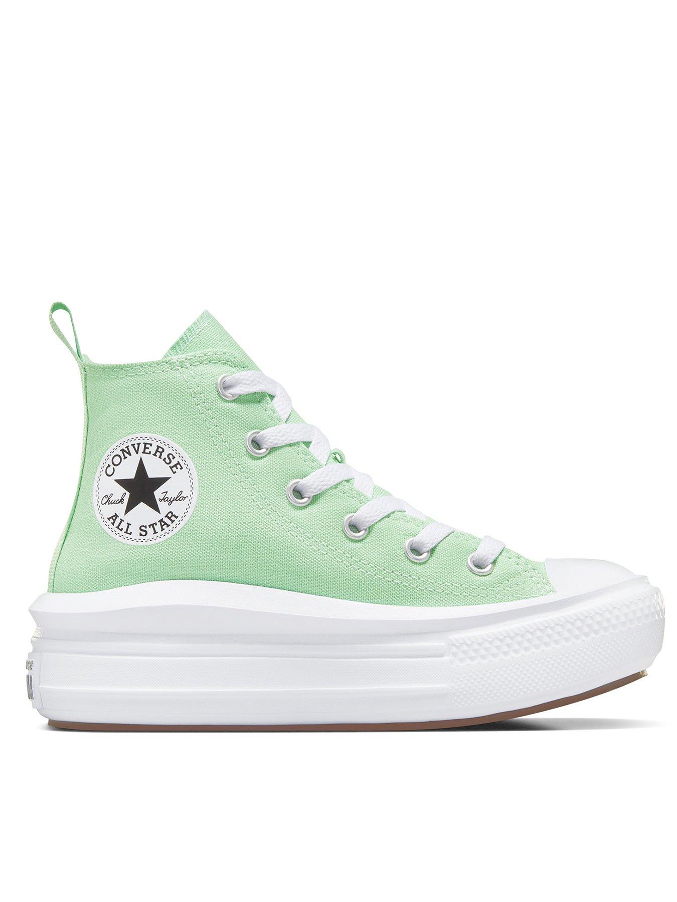 Turquoise infant store converse