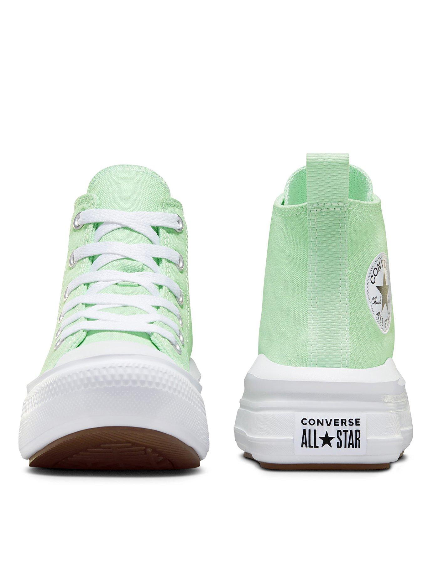 Lime green converse toddler hotsell