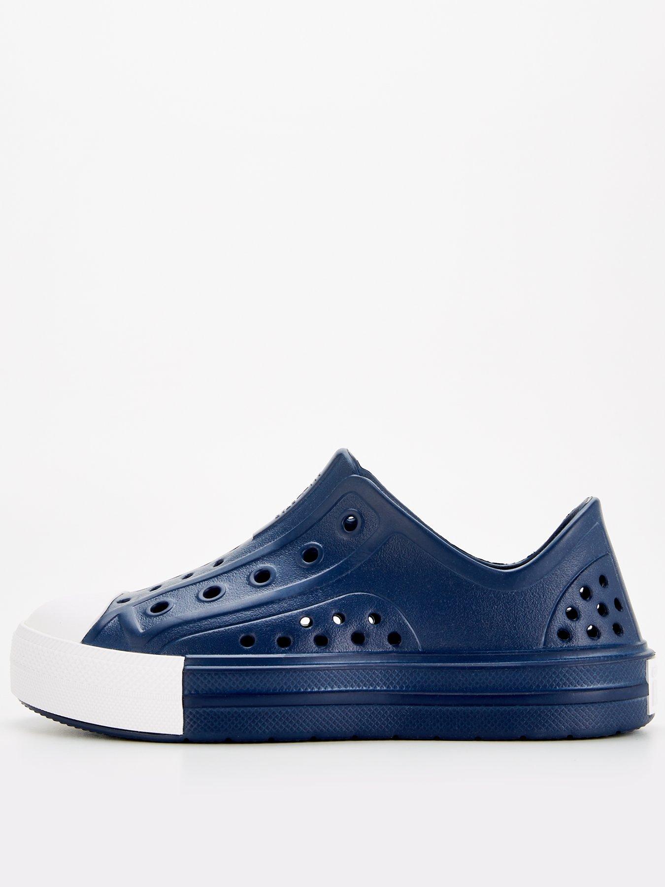 undefined Kids Boys Play Lite CX Slip On Trainers - Navy