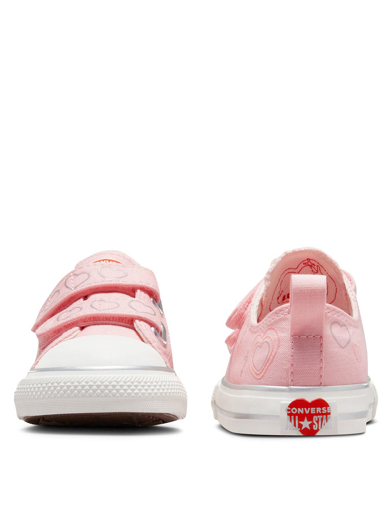 Light pink hotsell converse toddler