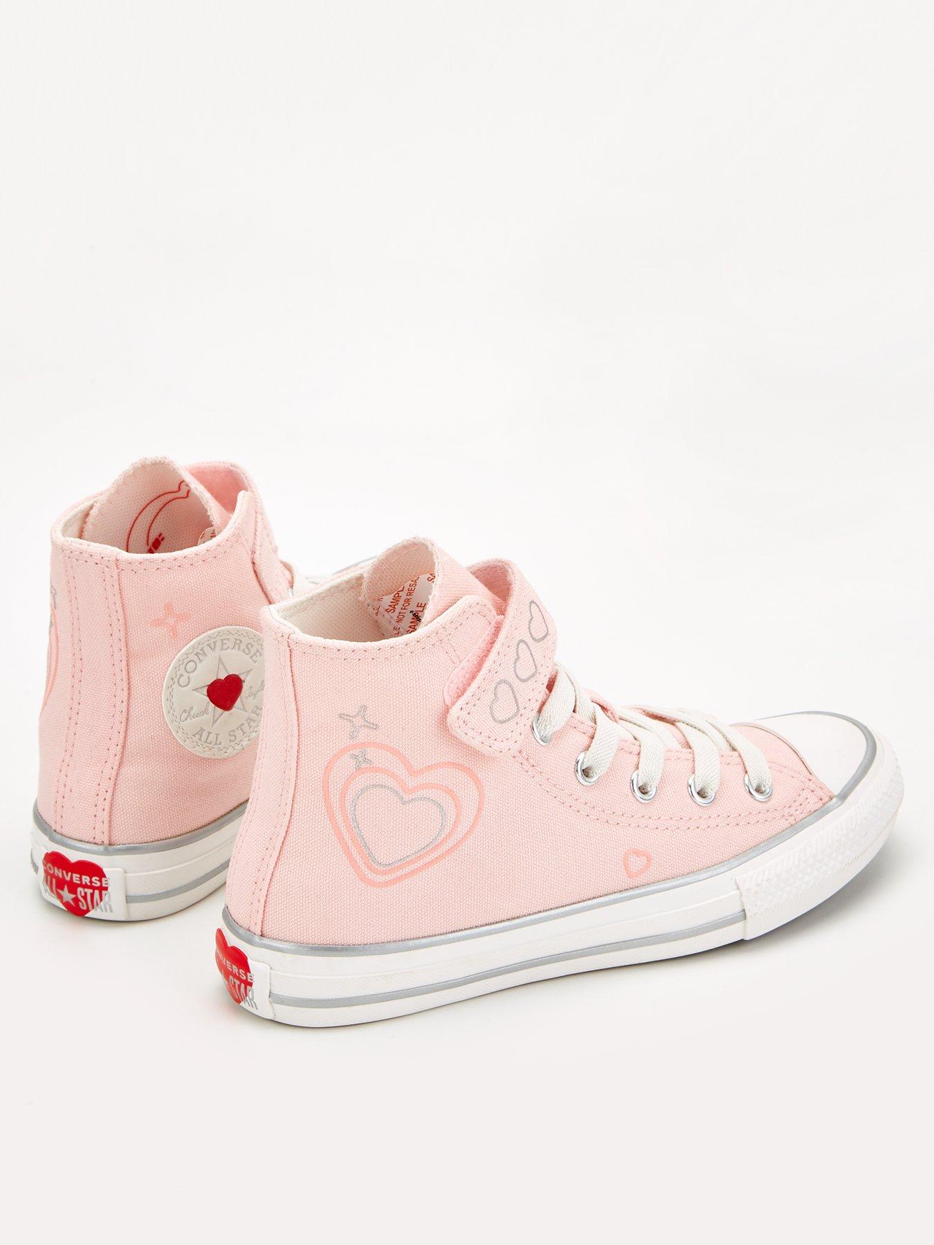 Light pink converse clearance kids