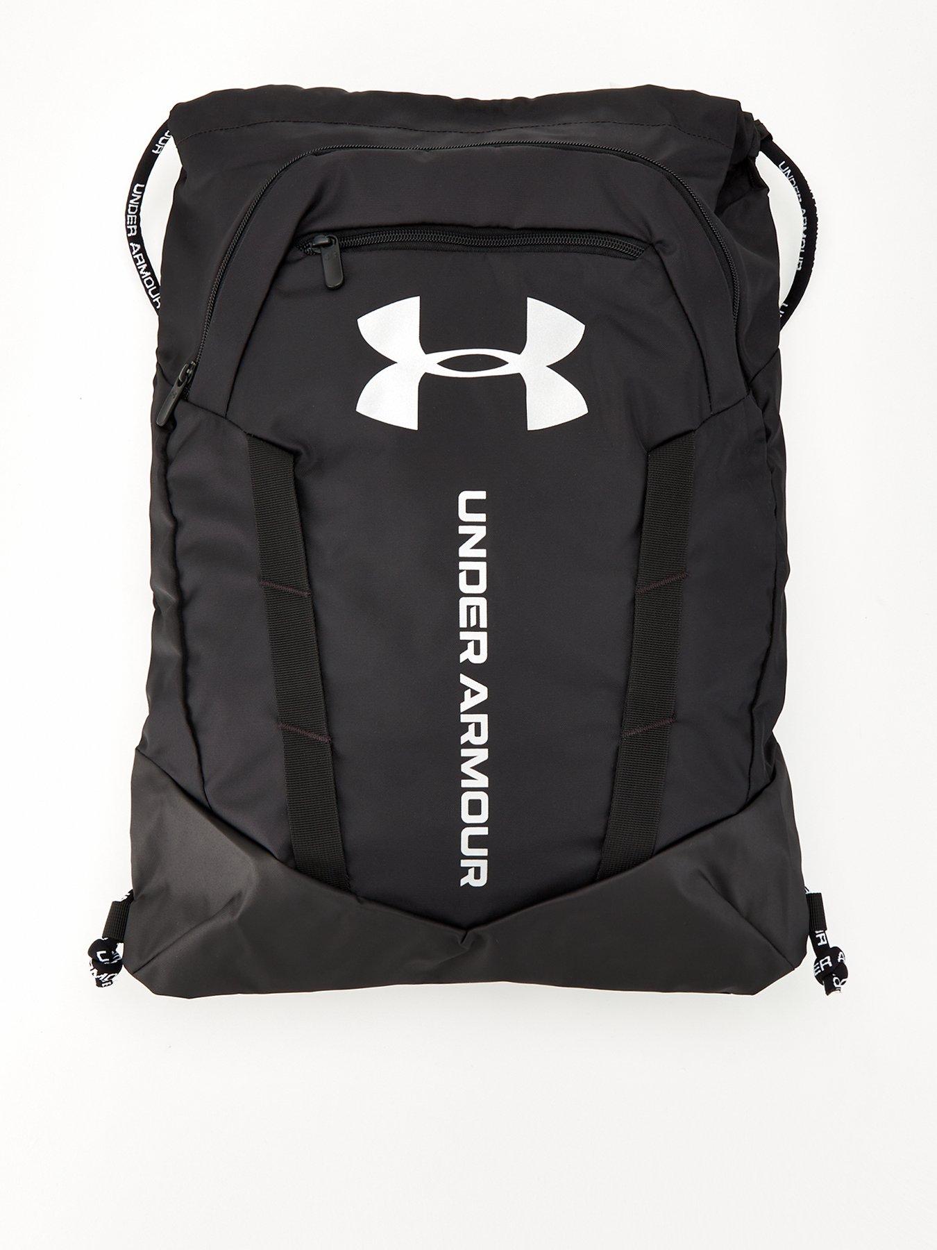 UNDER ARMOUR Mens Undeniable Sackpack - Black/silver