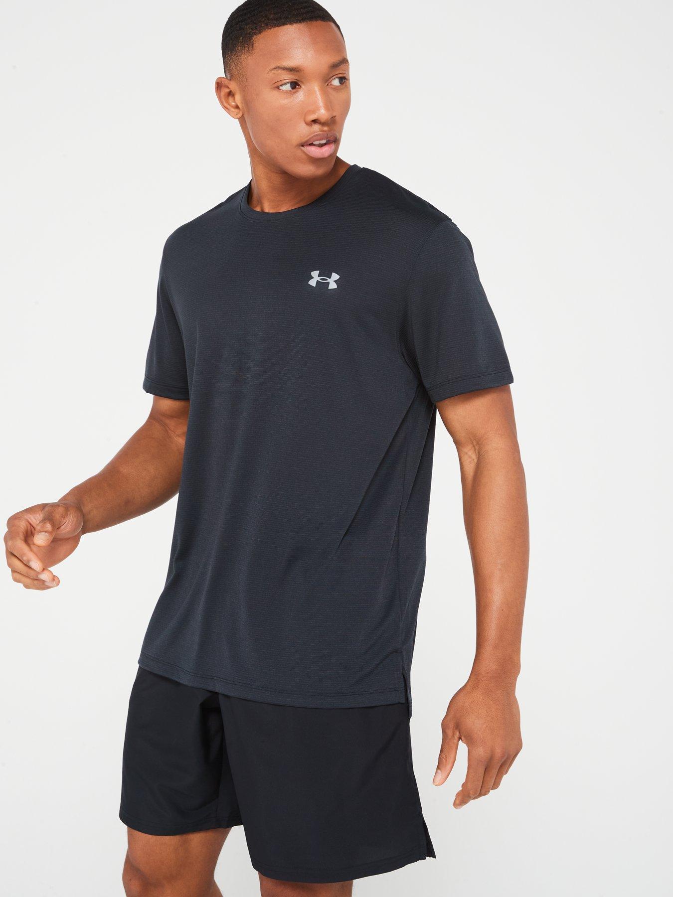 undefined Men's Running Streaker T-Shirt - Black