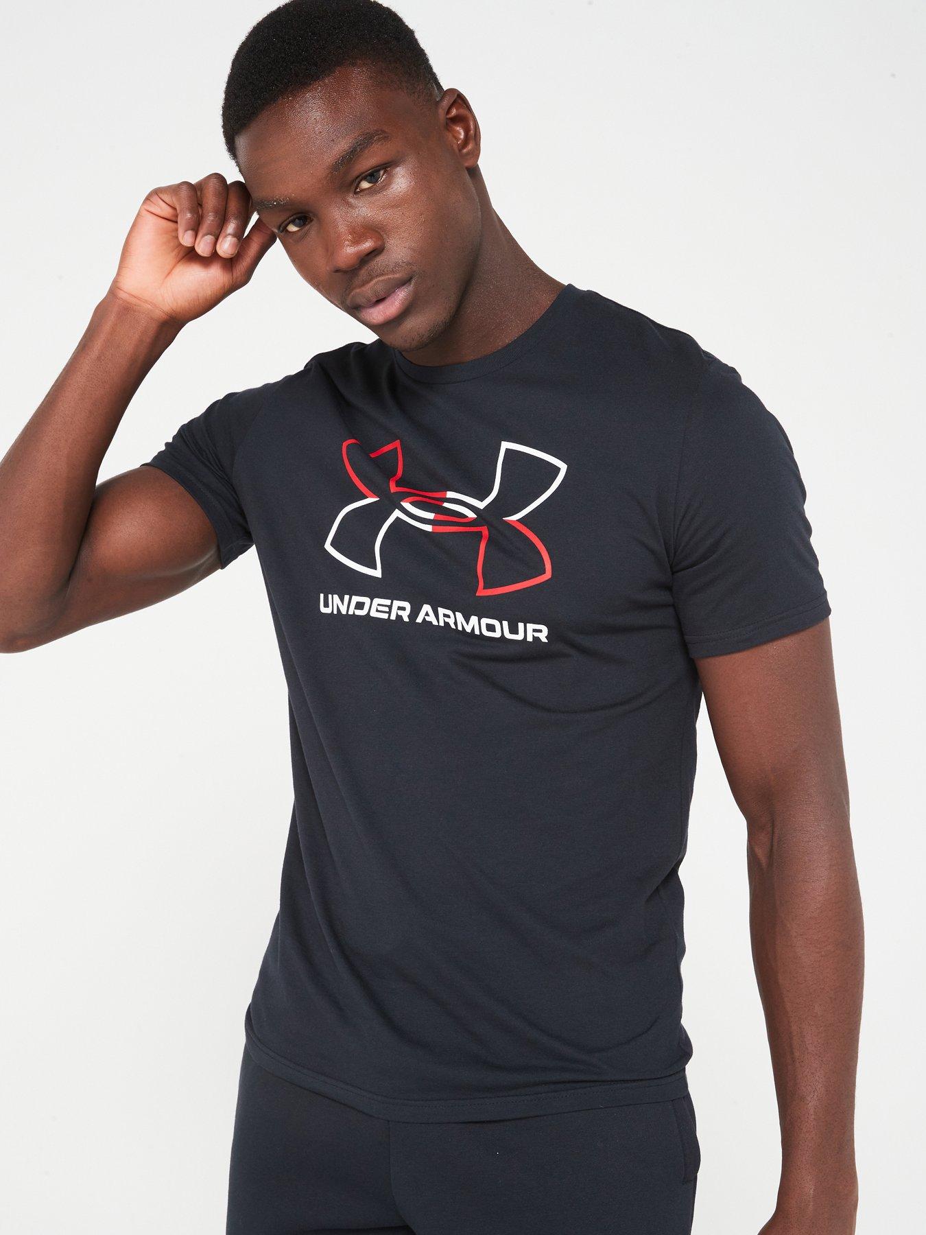 Under Armour Training logo t-shirt in black