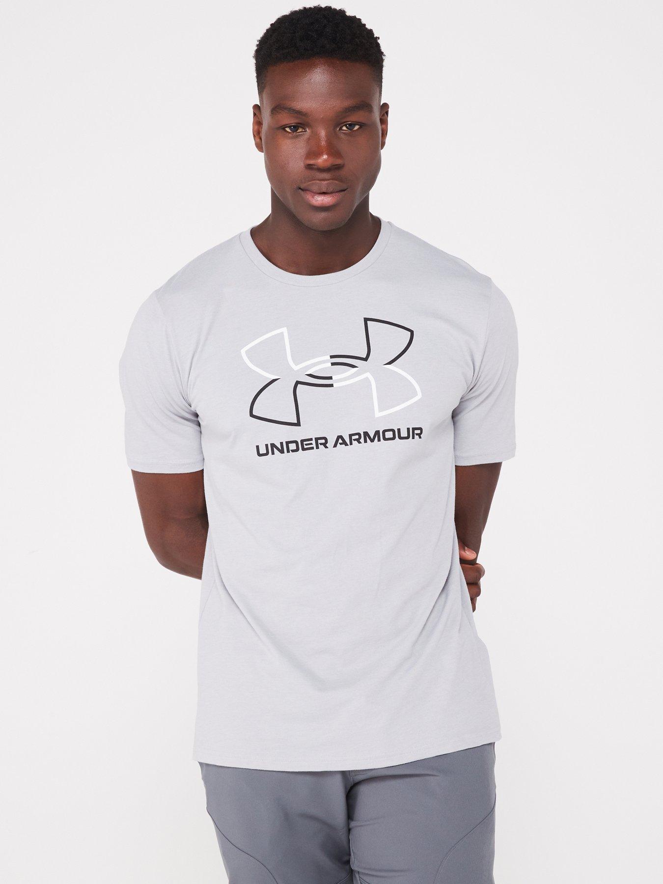 undefined Men's Training Gl Foundation T-Shirt - Grey/Black