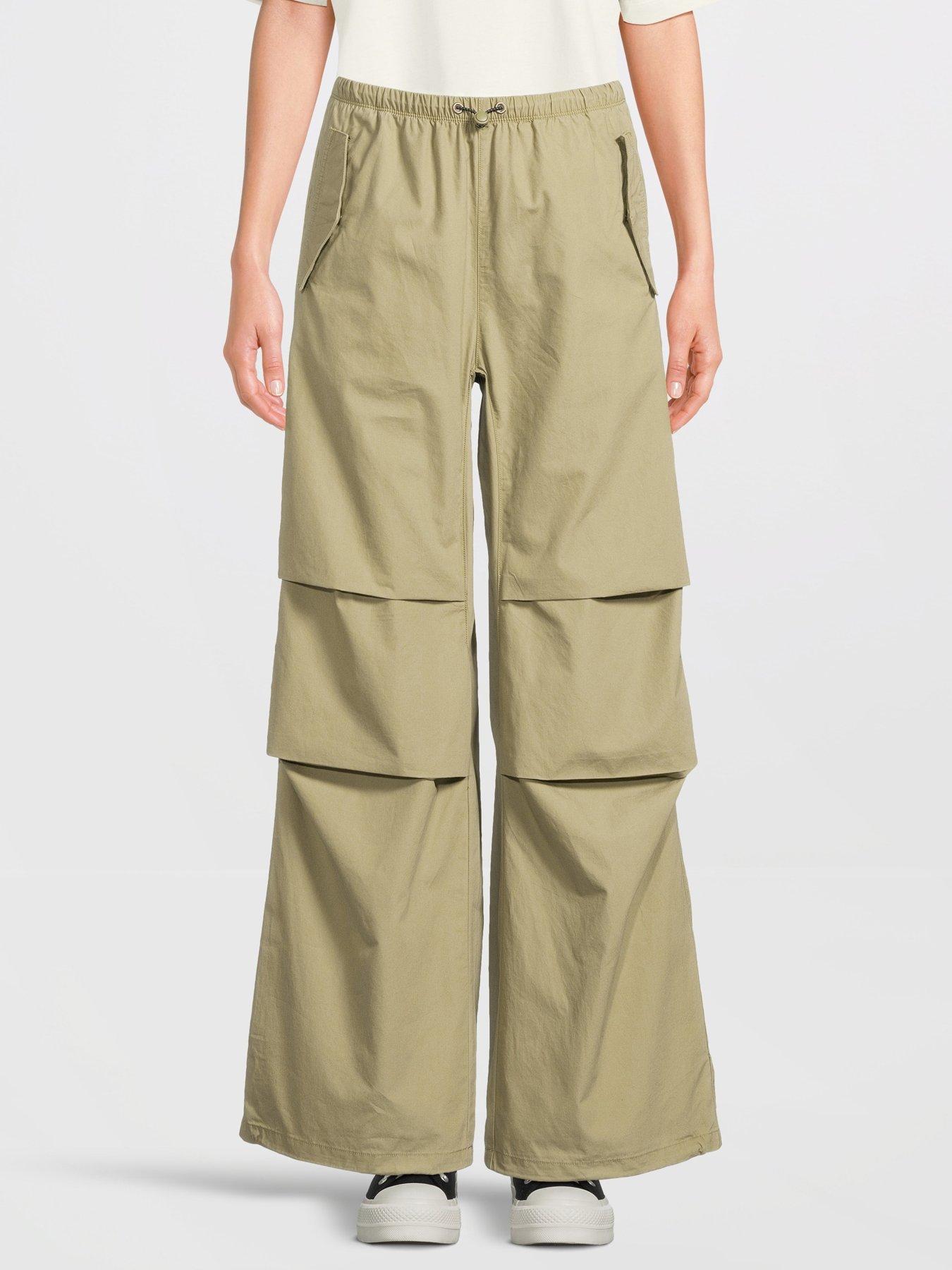 Converse Womens Parachute Pant - Khaki