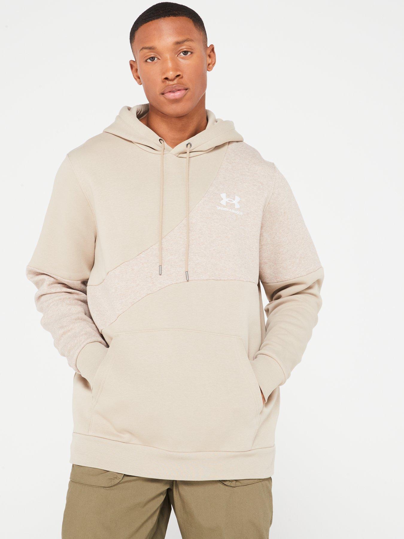 Khaki under armour outlet hoodie