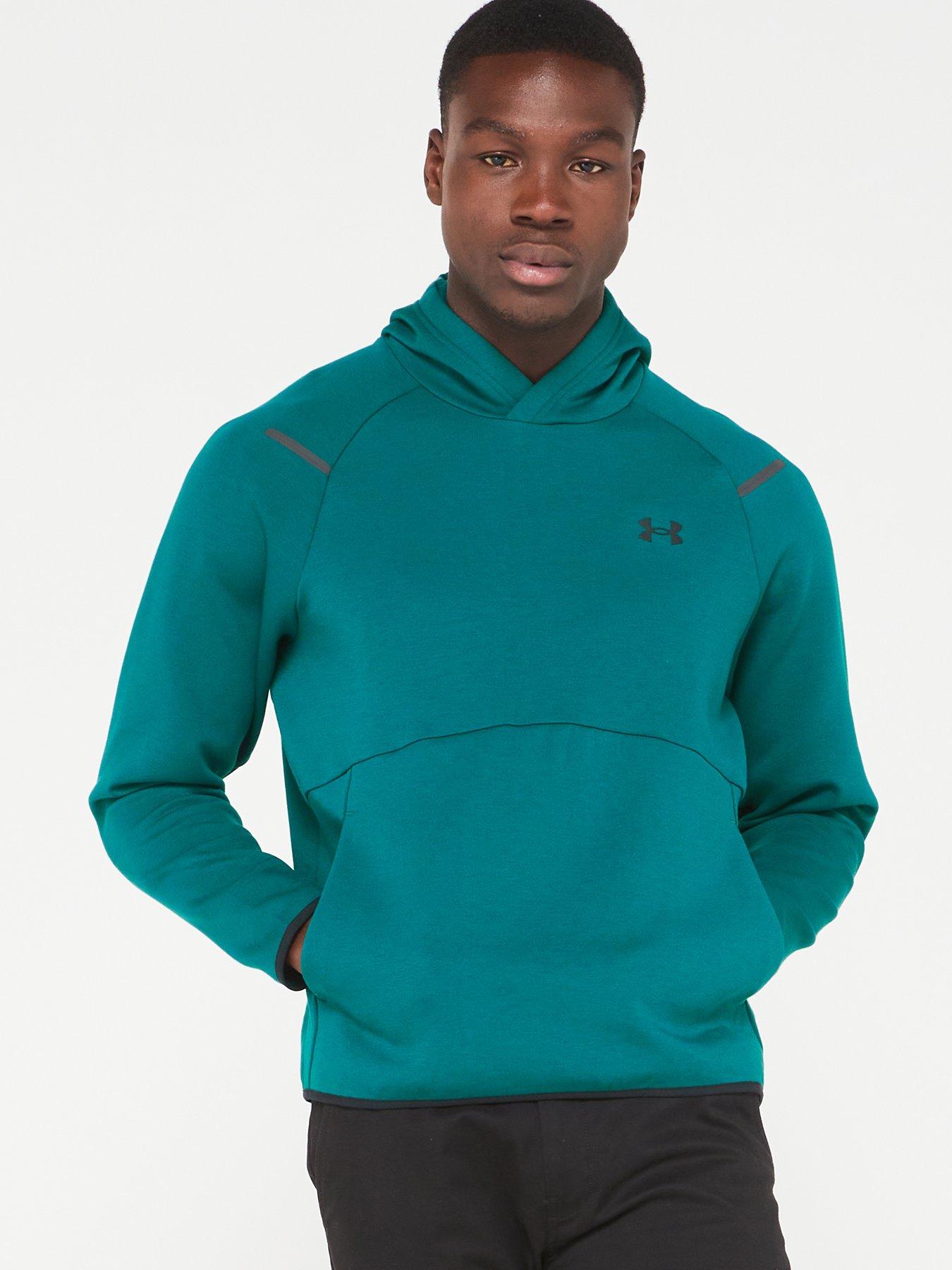 Under Armour Unstoppable fleece hoodie in blue