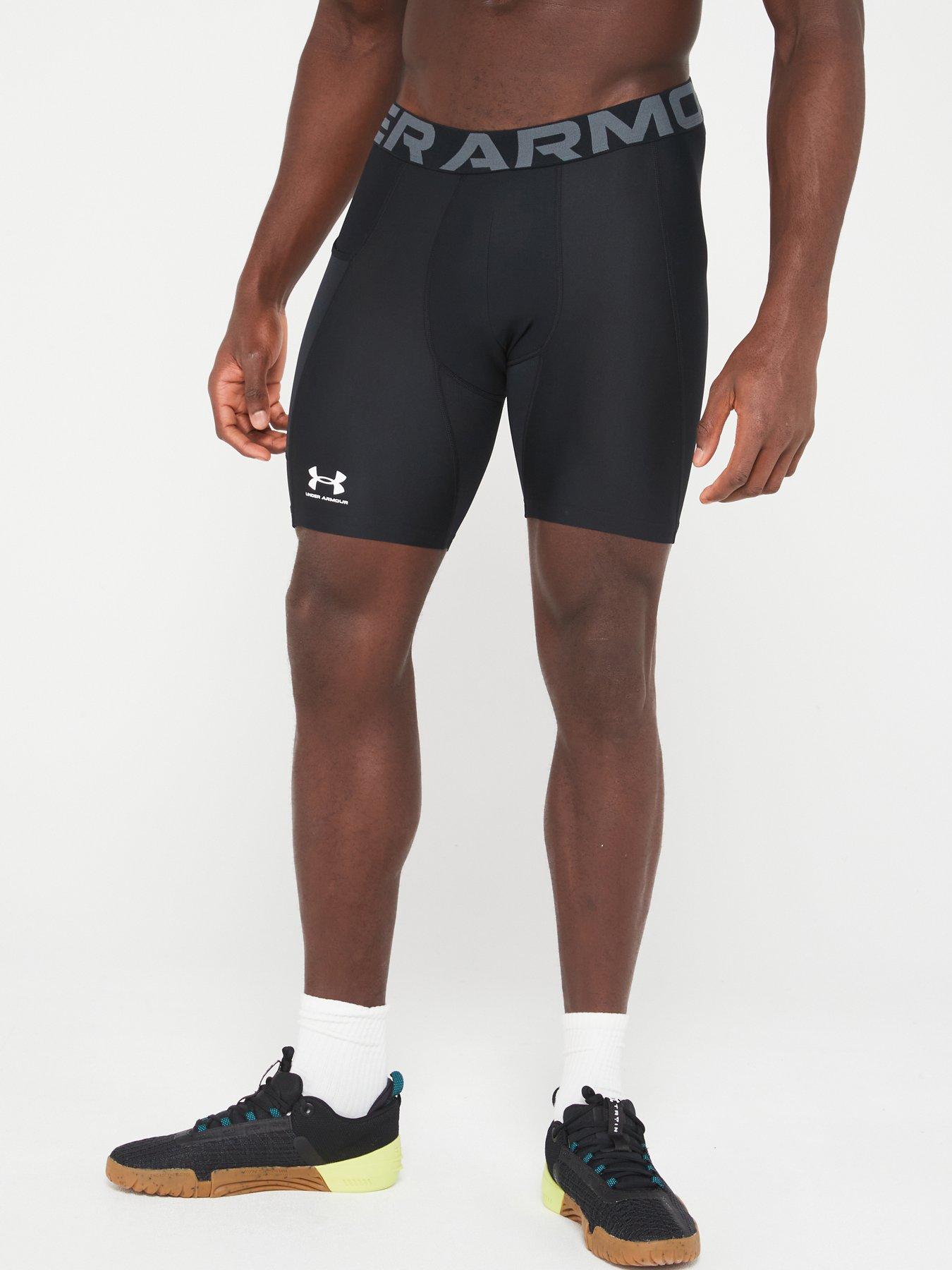 UNDER ARMOUR Men's Training HeatGear®  Armour Shorts - Black/White