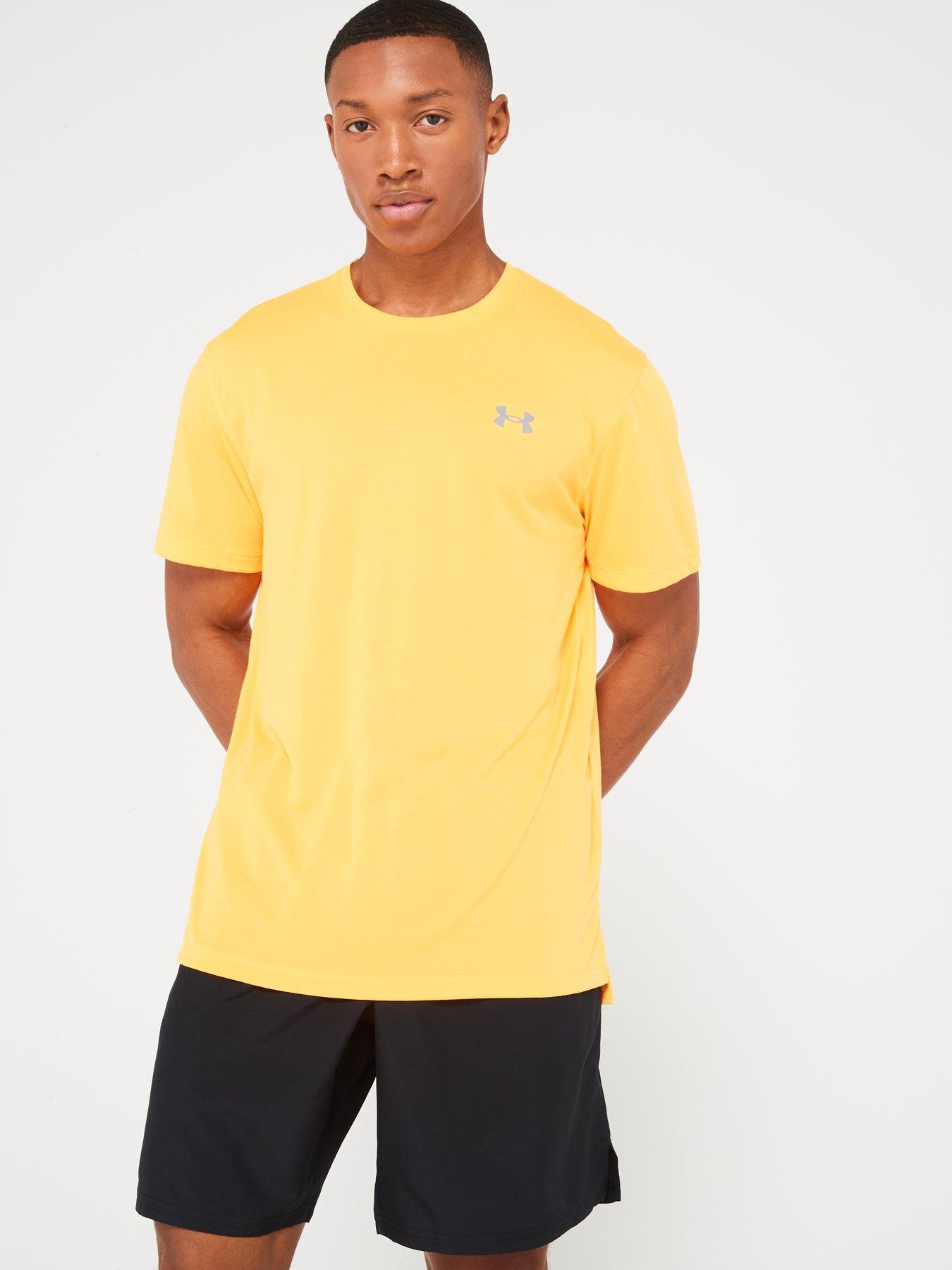 UNDER ARMOUR Men s Running Streaker T Shirt Orange littlewoods