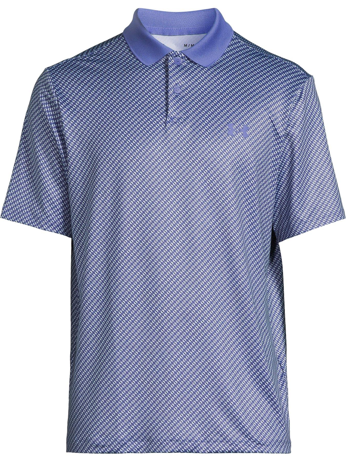  image of under-armour-mens-golf-performance-30-printed-polo-blue