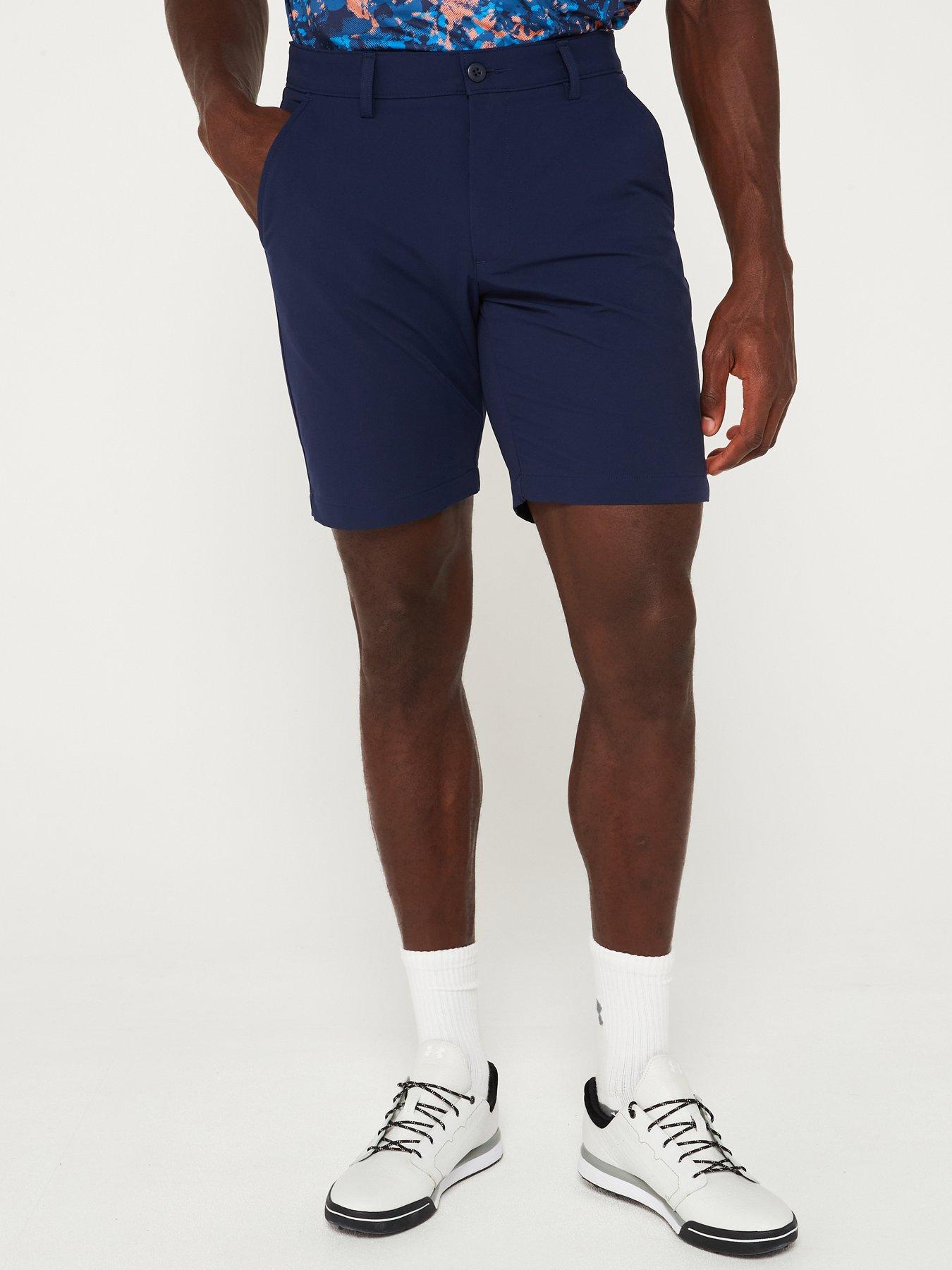 UNDER ARMOUR Men's Golf Tech Taper Shorts - Navy