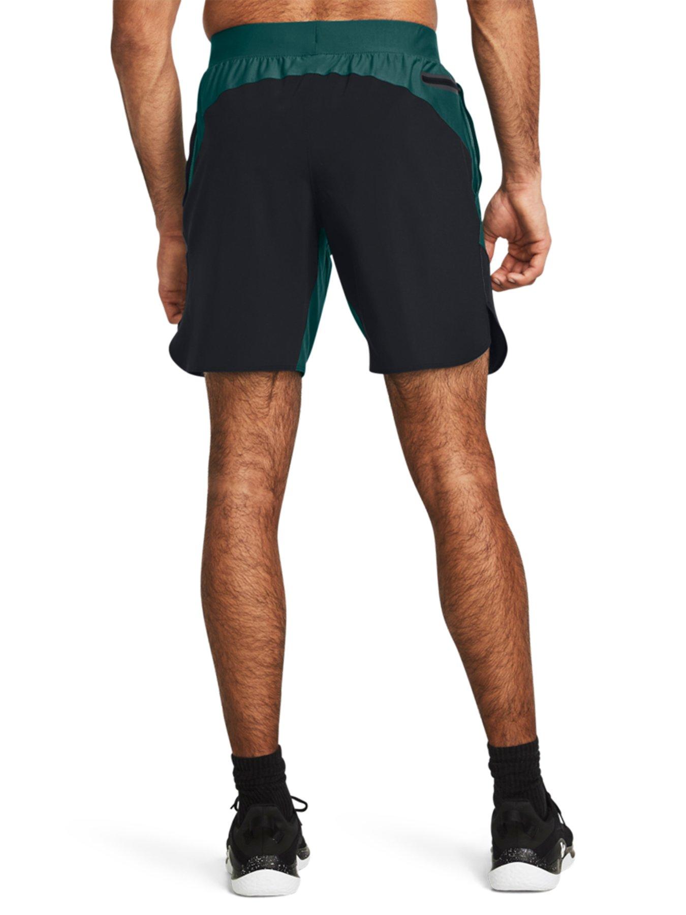 Nike Training Flex woven graphic shorts in blue