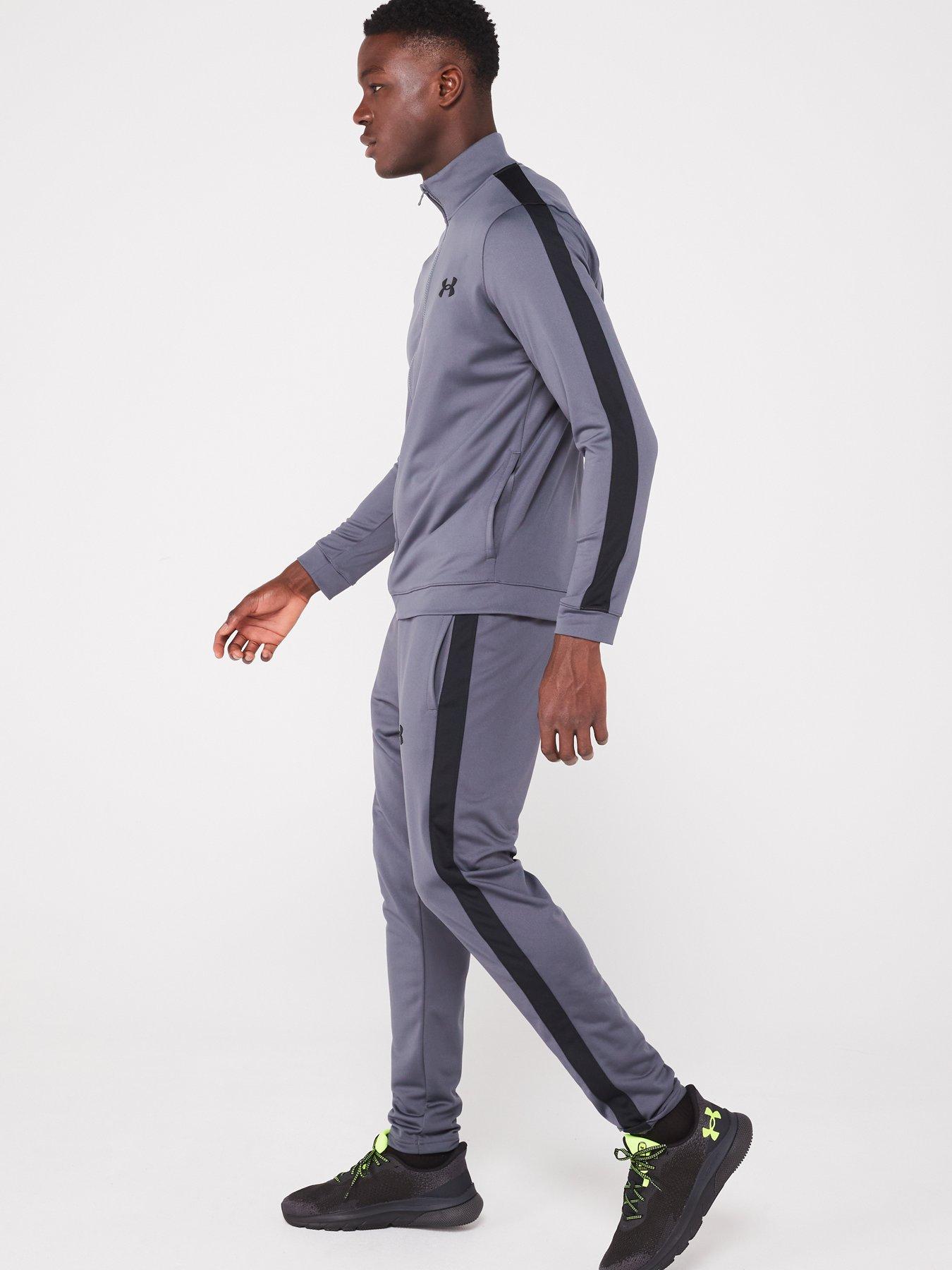 Training Knit Tracksuit - Grey/Black