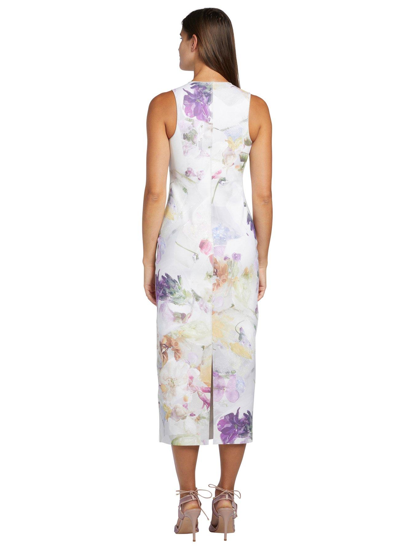 ted baker white bodycon dress Ted Baker Women's Klarika Bodycon White MIDI Dress Ted Baker size US 4/Ted  1 new