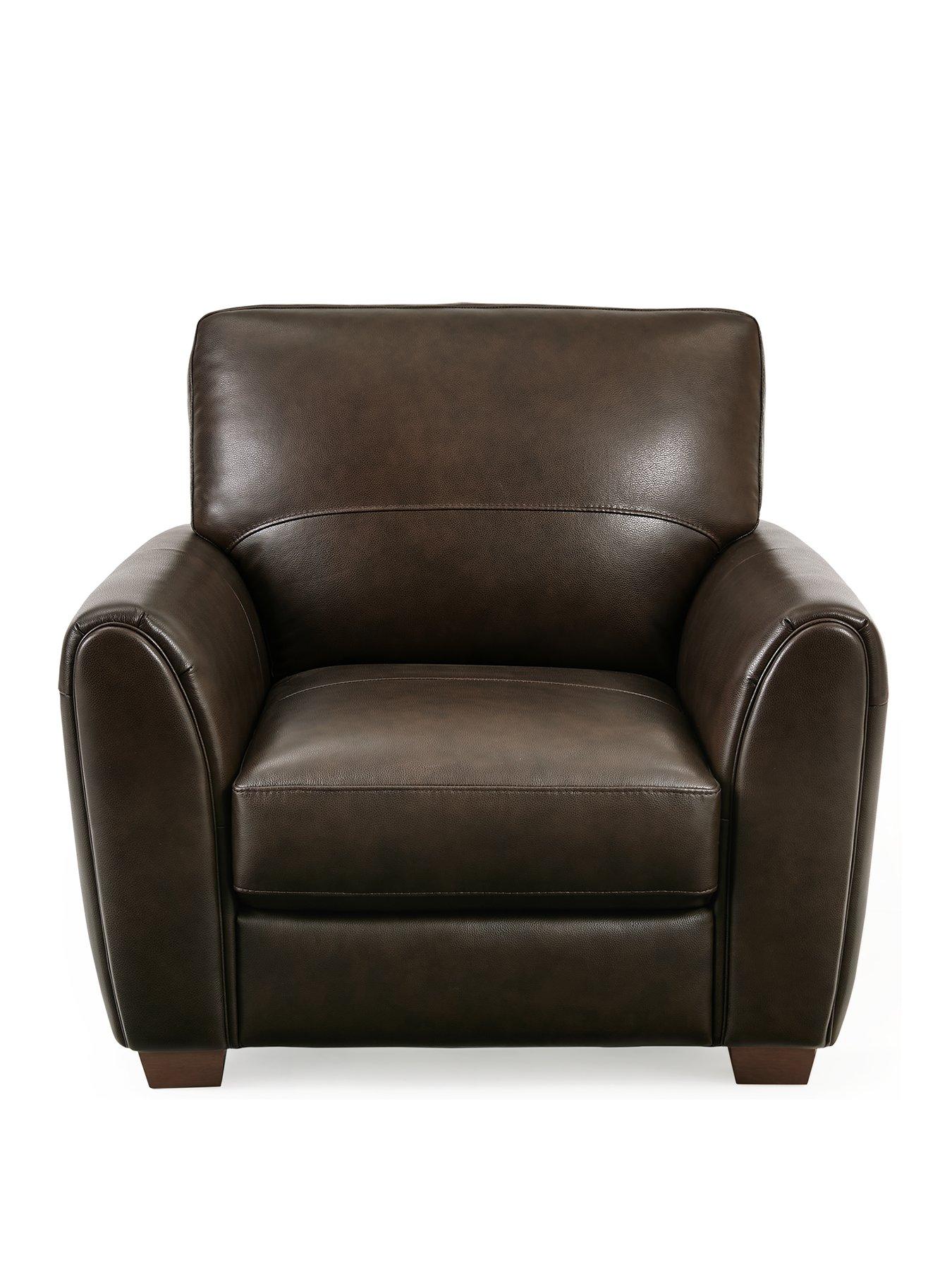  image of very-home-new-molina-leatherfaux-leather-armchair