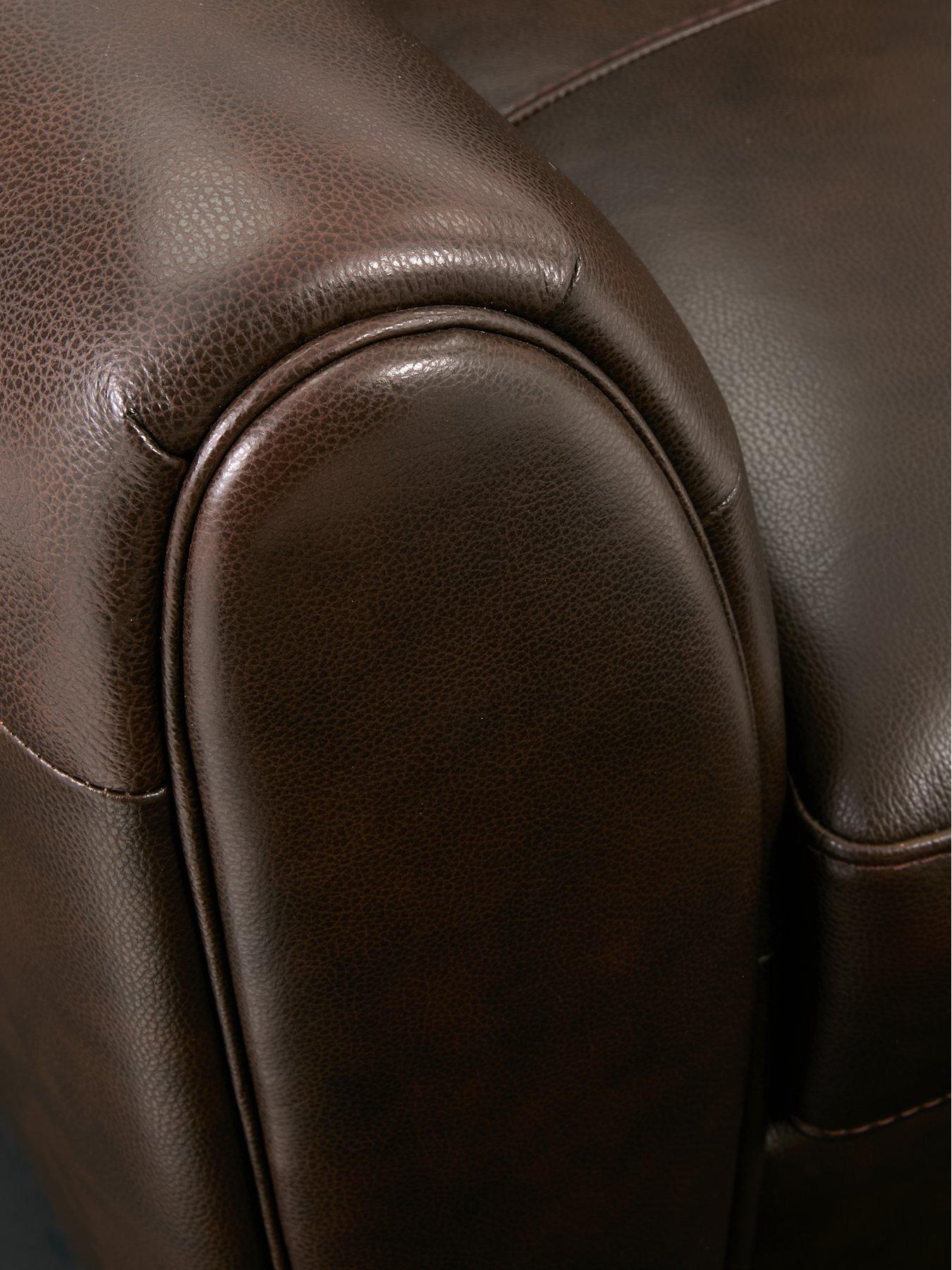  image of very-home-new-molina-leatherfaux-leather-armchair