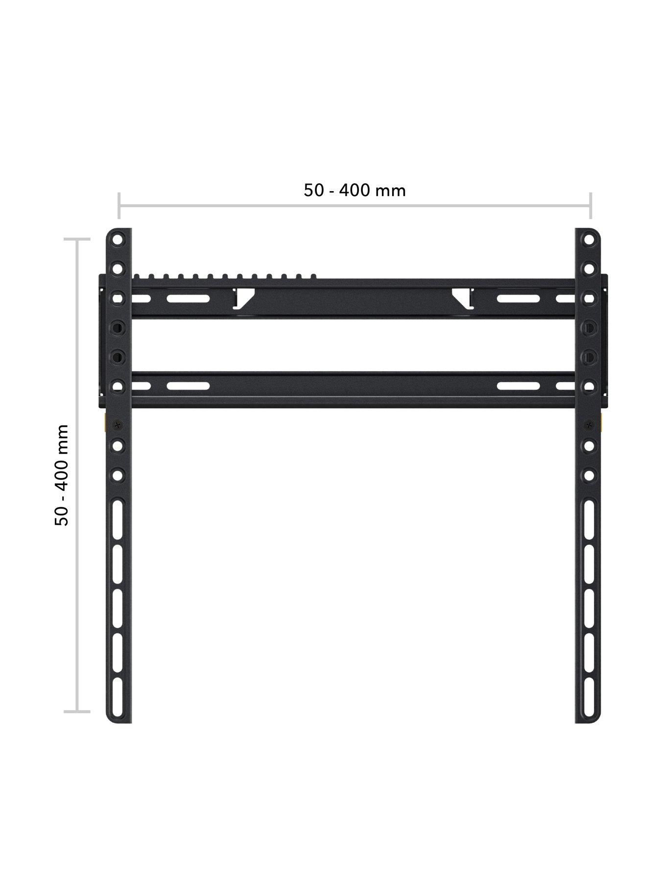 image of avf-ecomount-flat-to-wall-tv-mount-26-55-1m-hdmi-cable