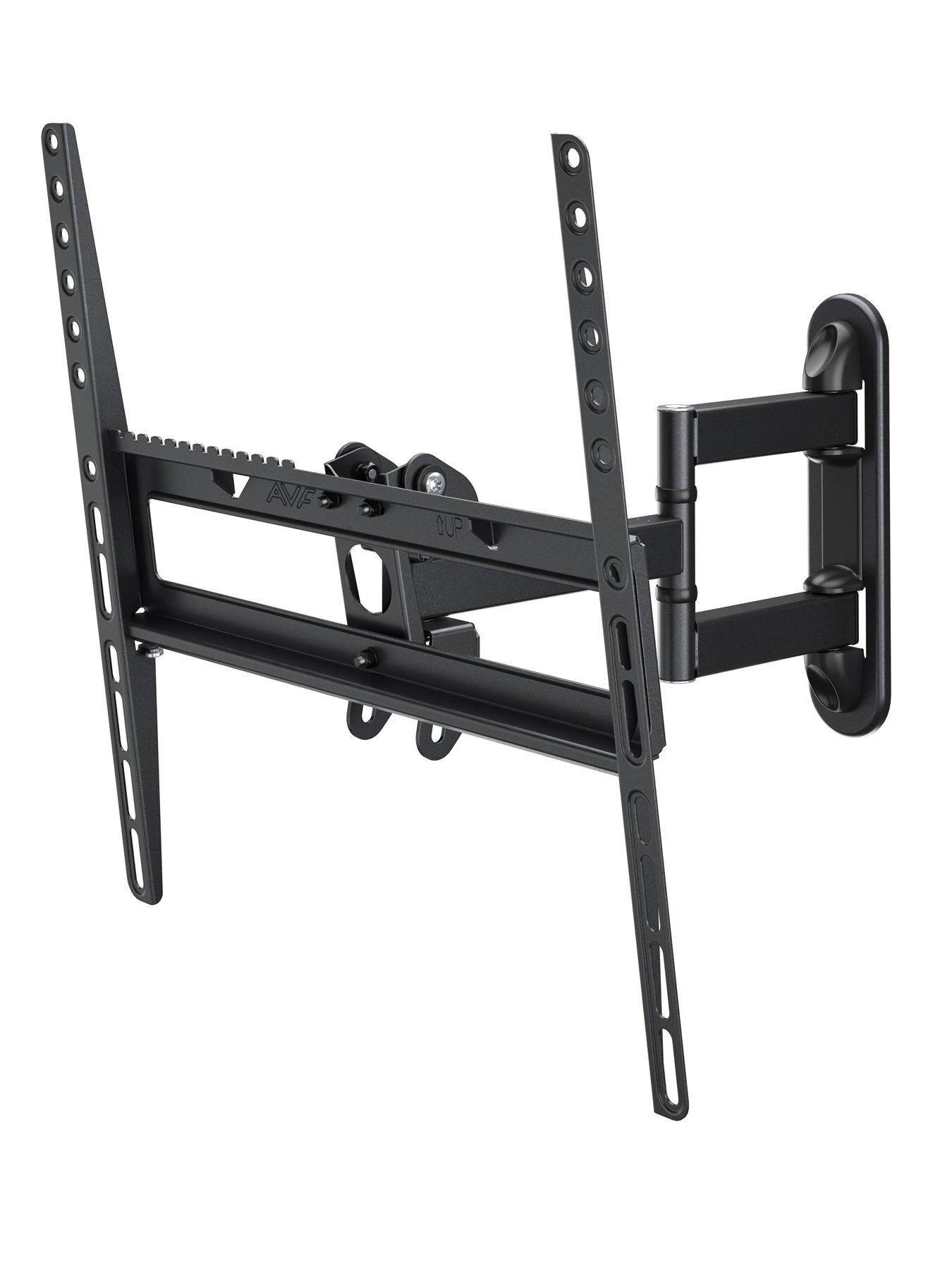 stillFront image of avf-ecomount-multi-position-tv-wall-mount-32-55-1m-hdmi-cable