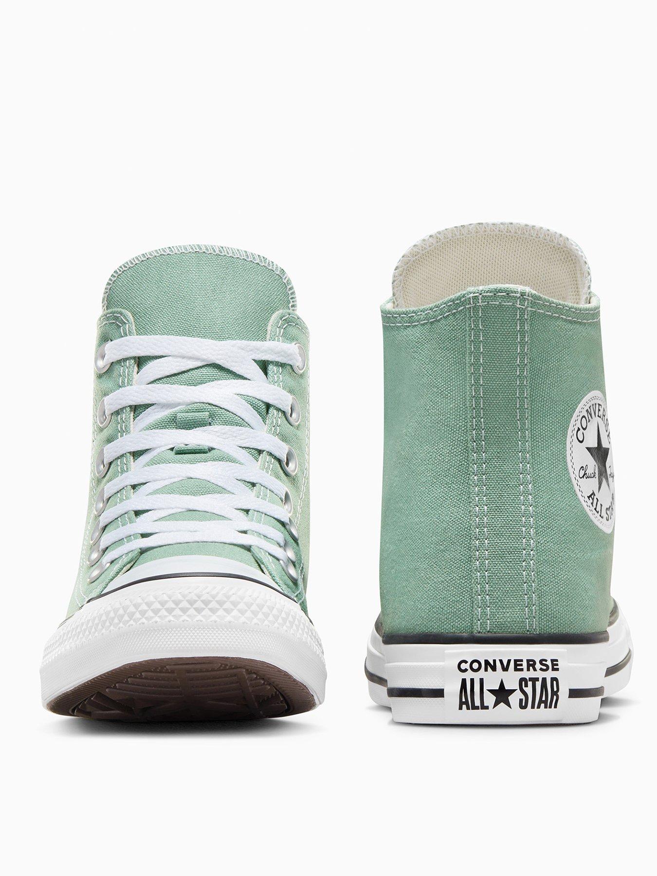 Mint green converse online