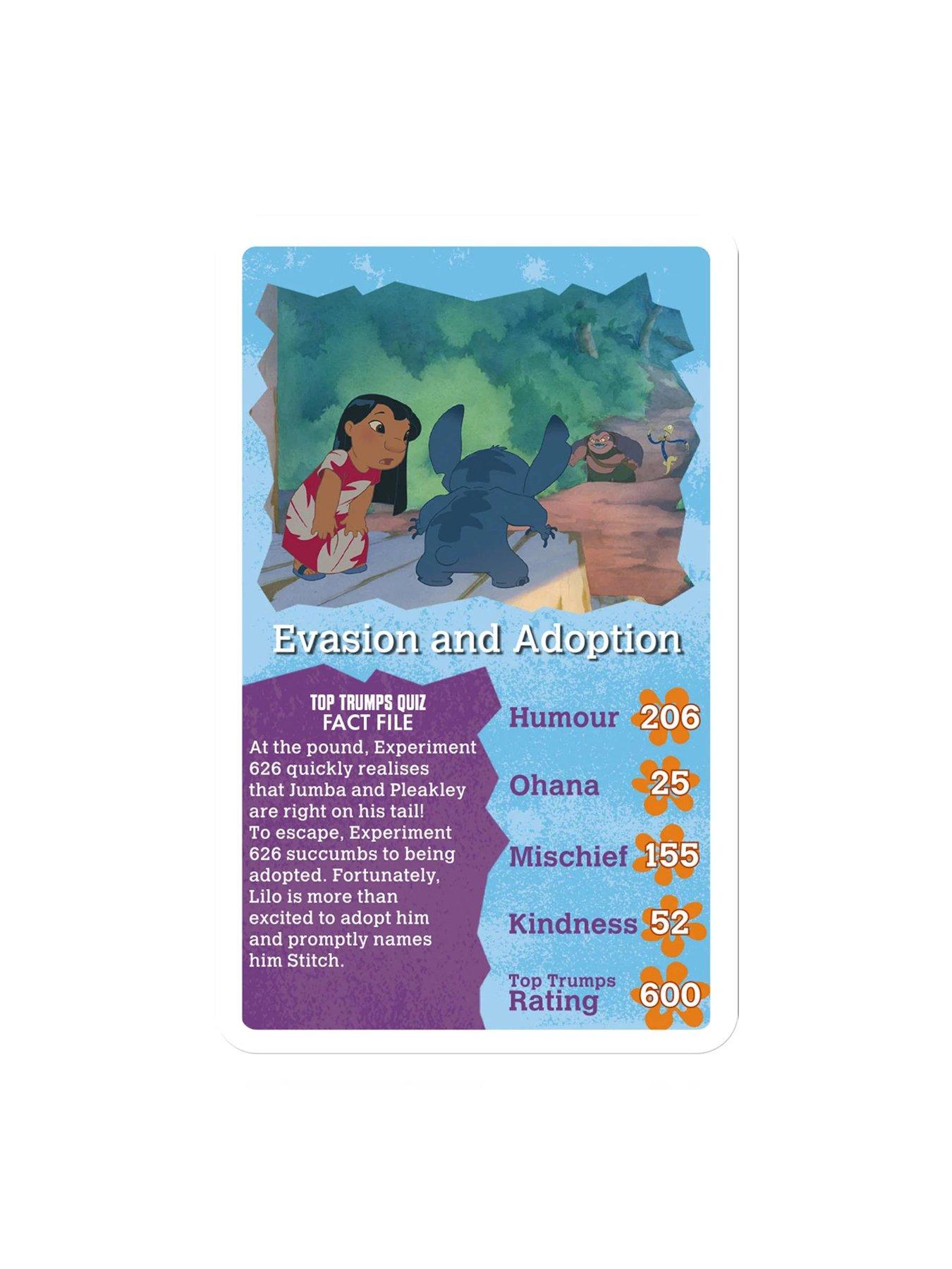  image of top-trumps-lilo-ampnbspstitch-30nbspmovie-moments-top-trumps-card-game
