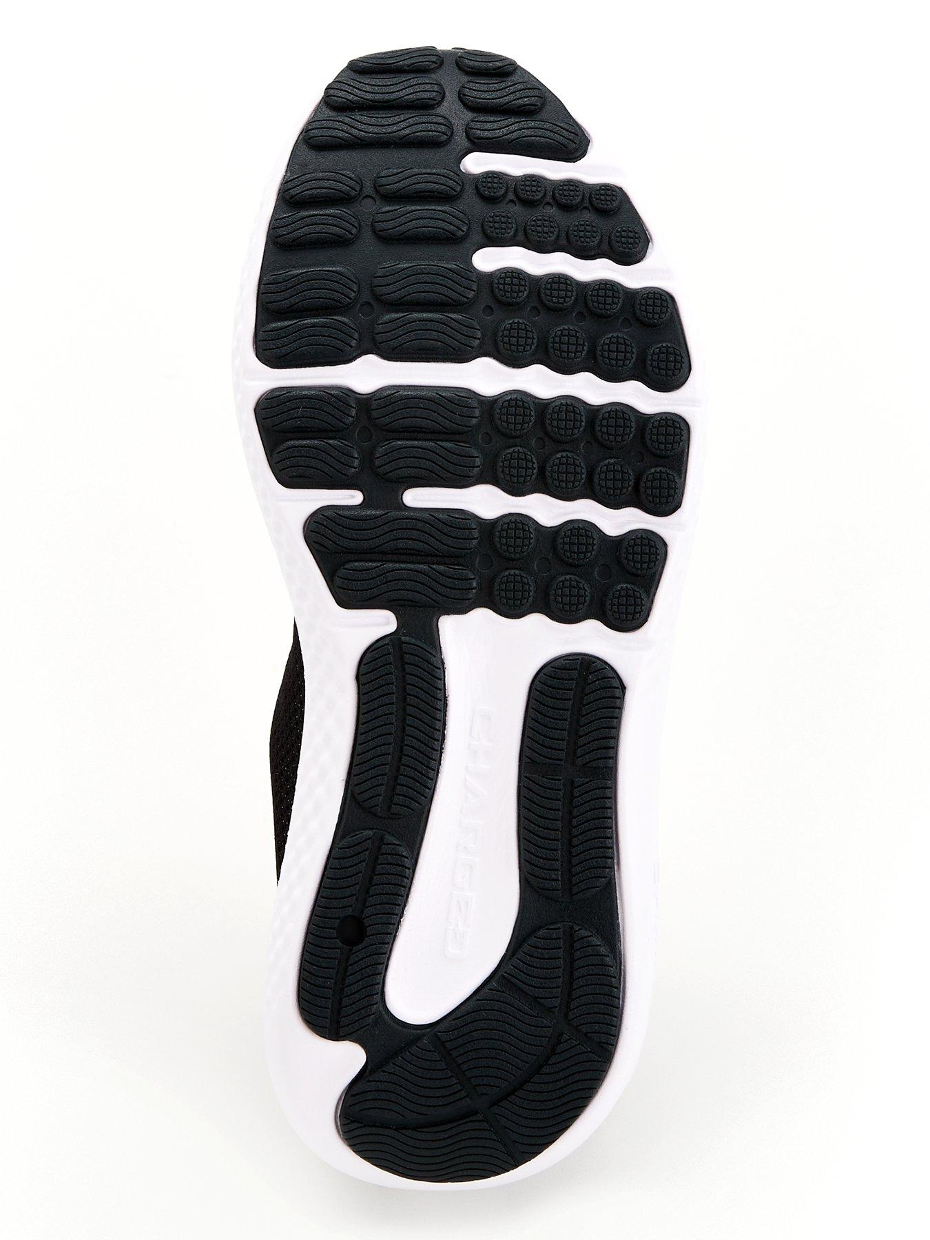  image of under-armour-womens-running-charged-surge-4-trainers-blackwhite