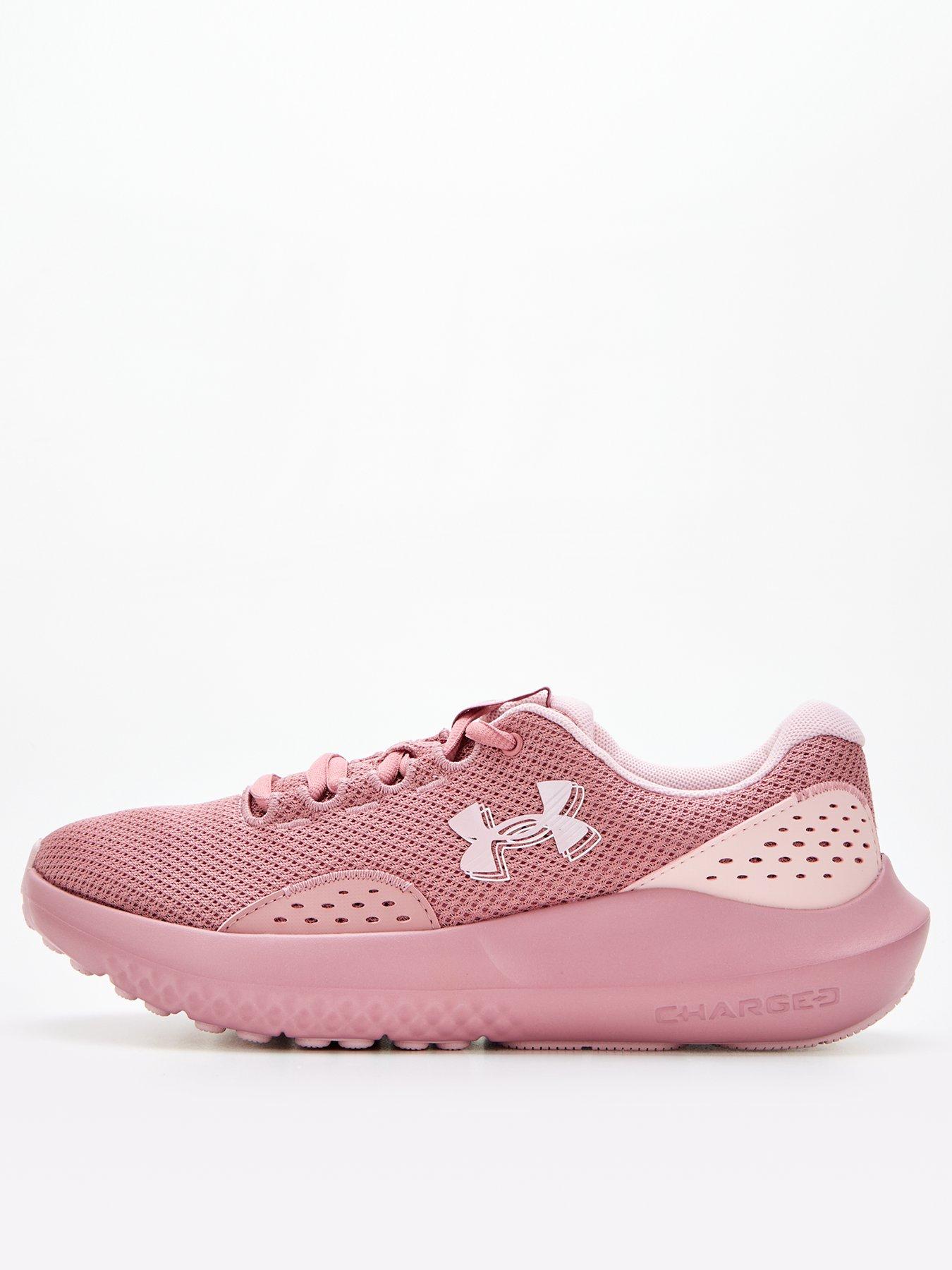 UNDER ARMOUR Women's Running Charged Surge Trainers Pink