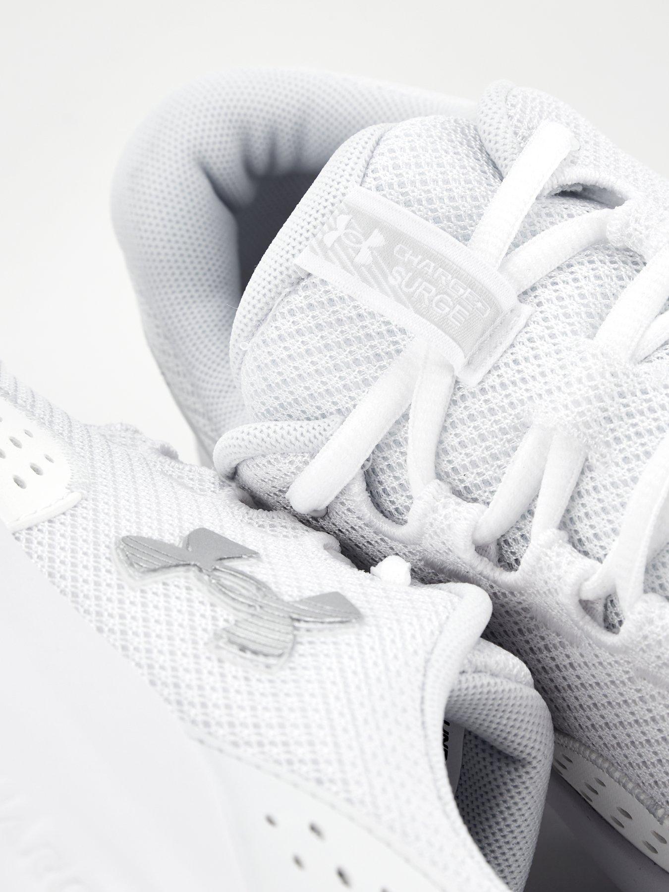  image of under-armour-womens-running-charged-surge-4-trainers-white