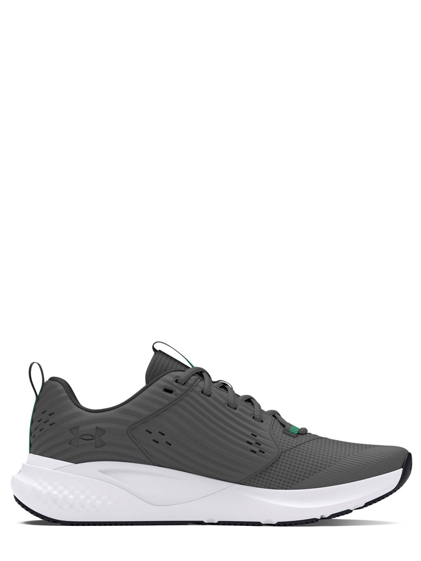 UNDER ARMOUR Mens Training Charged Commit Trainers - Grey