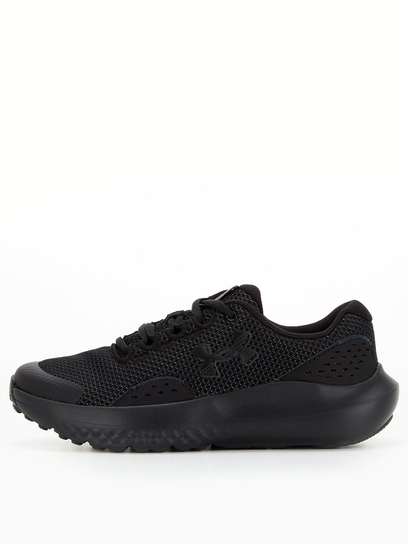 Image 1 of 7 of UNDER ARMOUR Junior Boys Running Surge 4 Trainers - Black