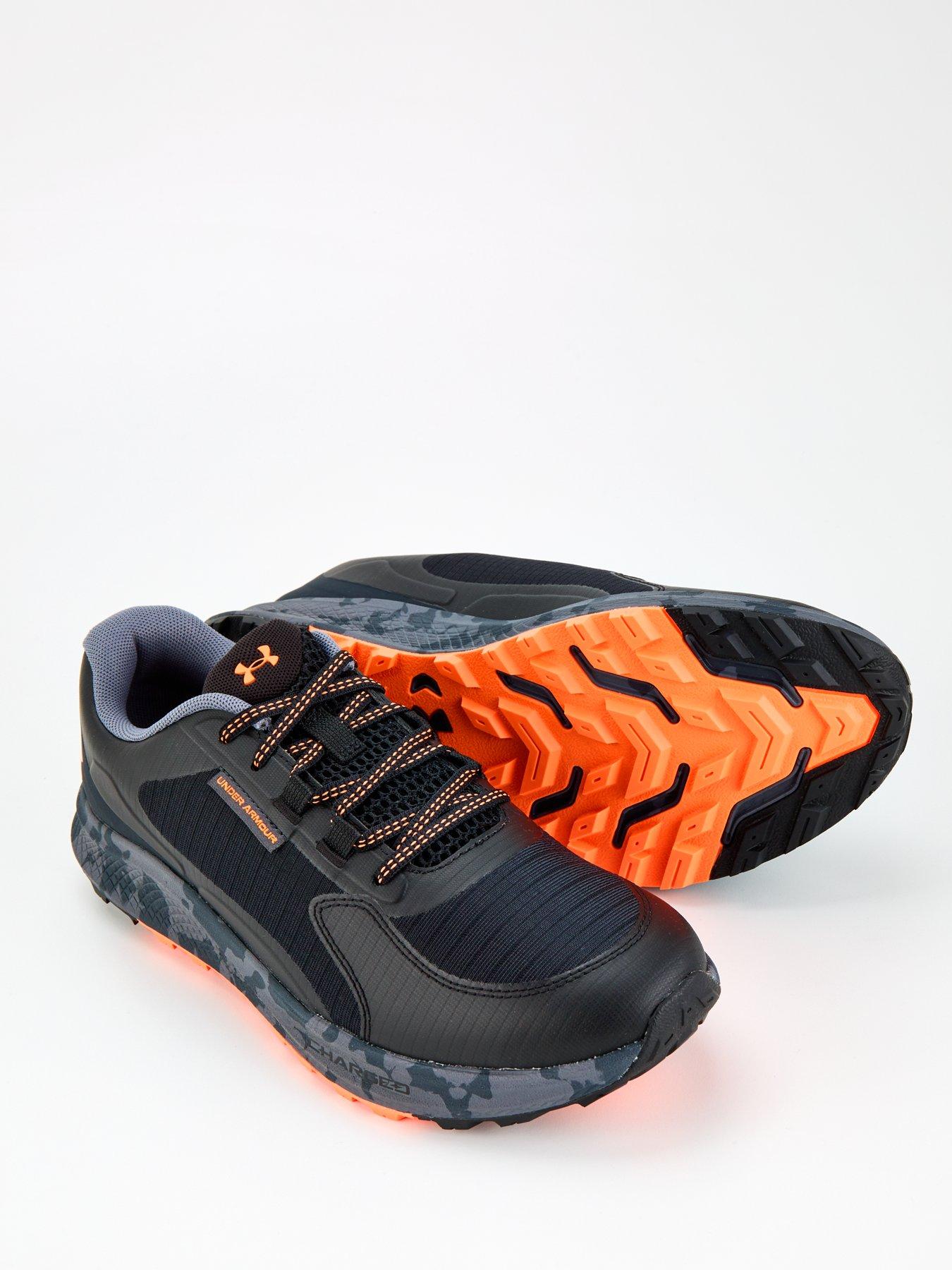 UNDER ARMOUR Running Bandit Trail Trainers Black/Orange