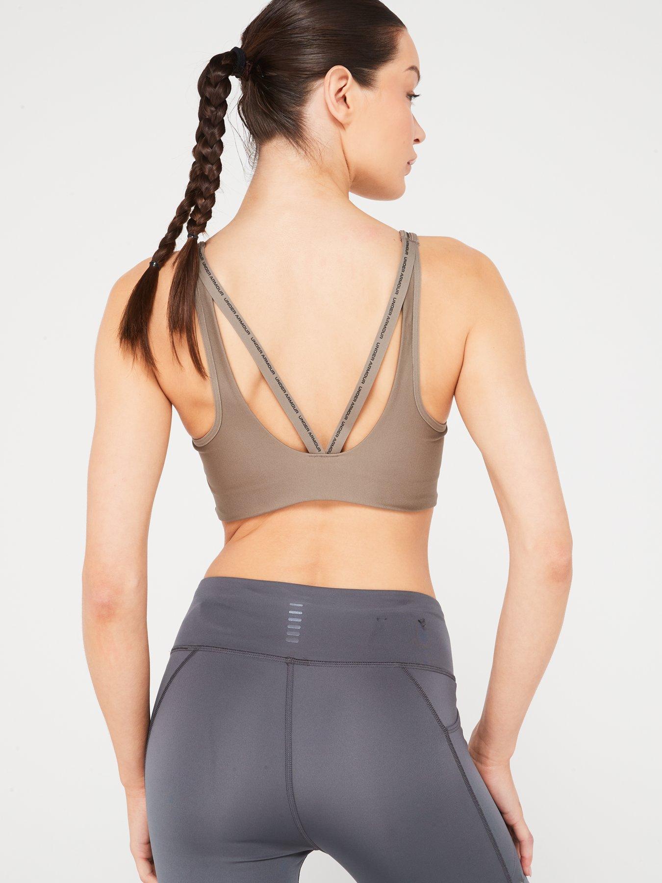 Under armour deals low strappy bra