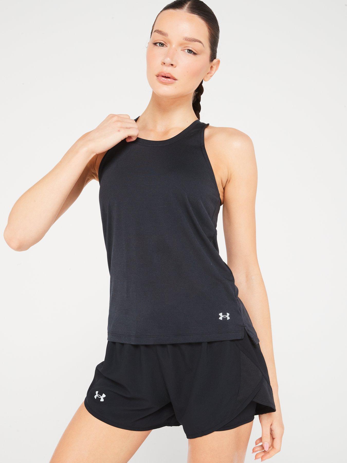 Image 1 of 5 of UNDER ARMOUR Womens Running Streaker Singlet - Black