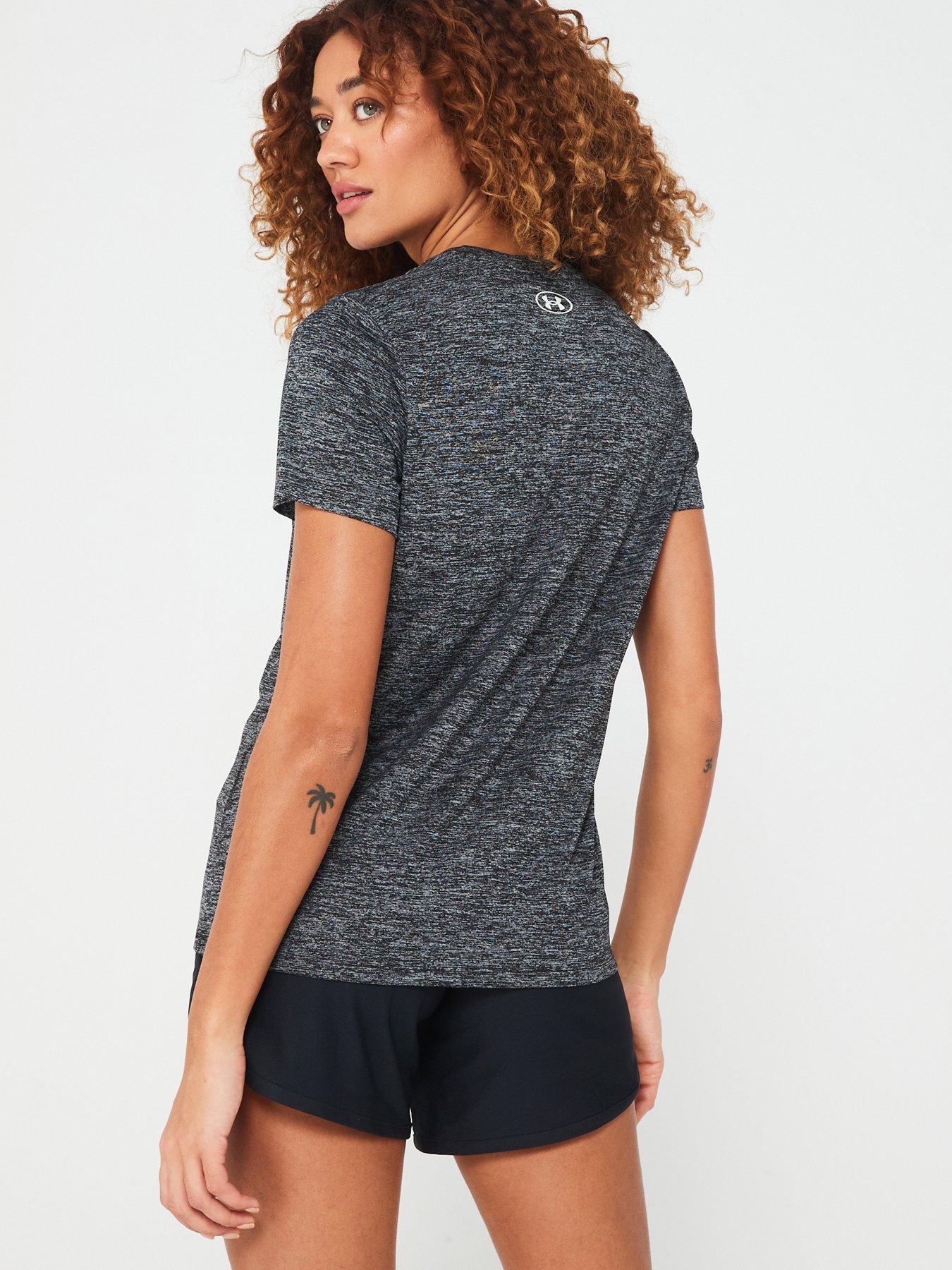 image of under-armour-womens-training-tech-twist-blackwhite
